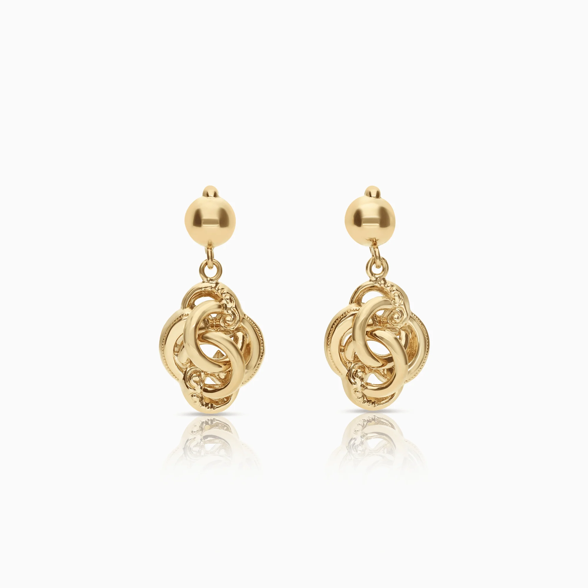 Gold earrings 3.50g 18K gold