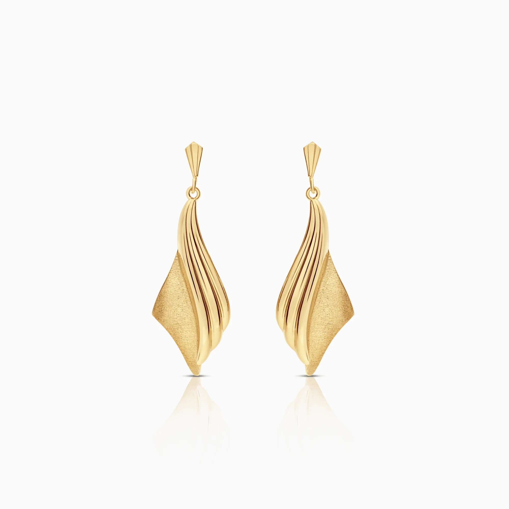 Gold earrings 3.60g 18K gold