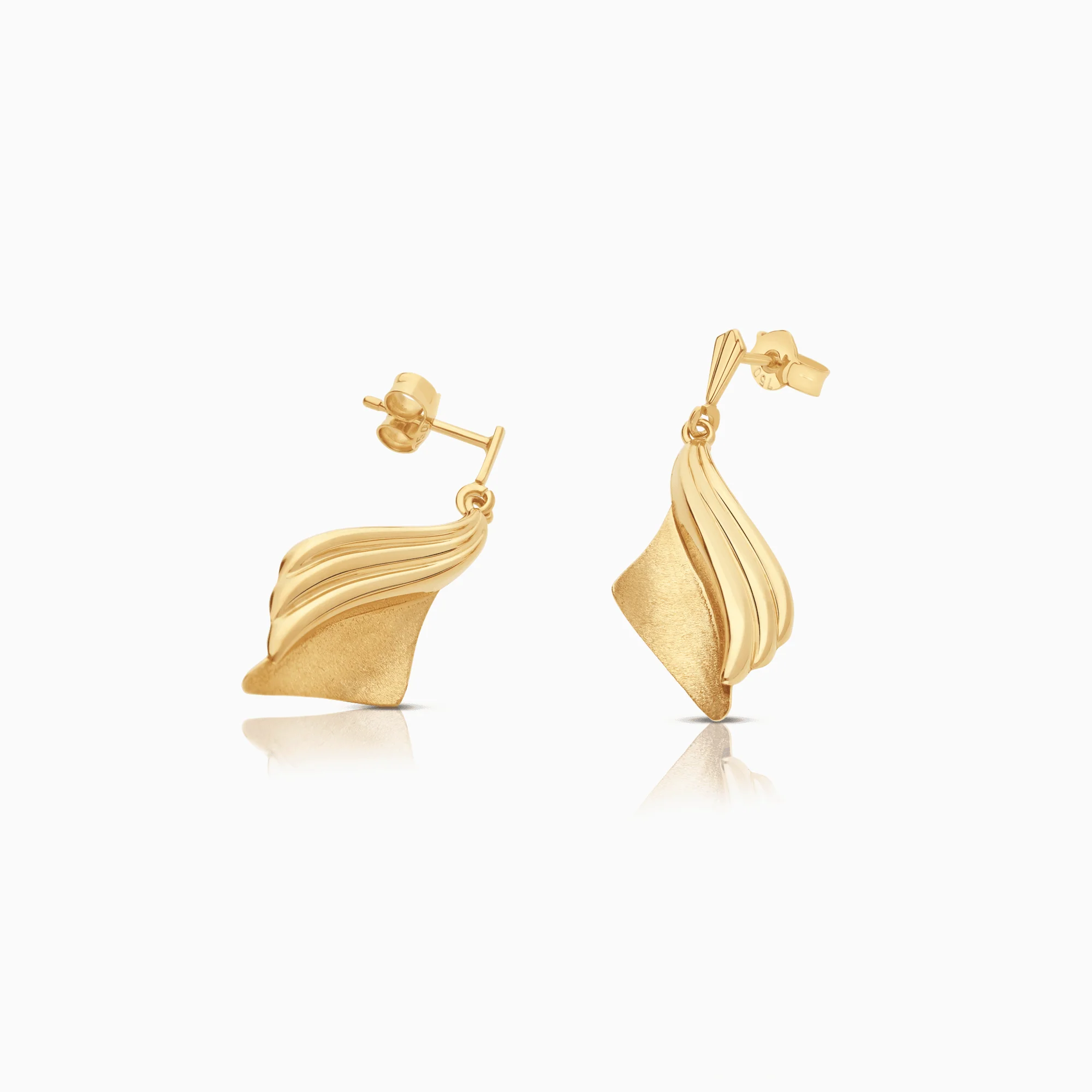 Gold earrings 3.60g 18K gold - Image 2