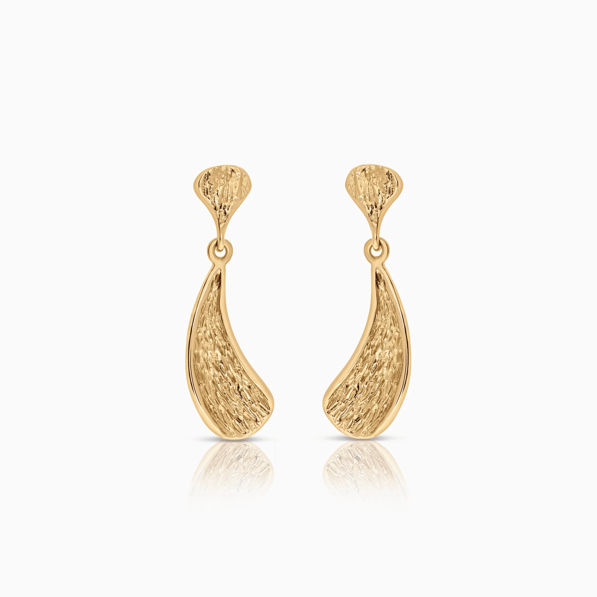 Gold earrings 4.84g 18K gold