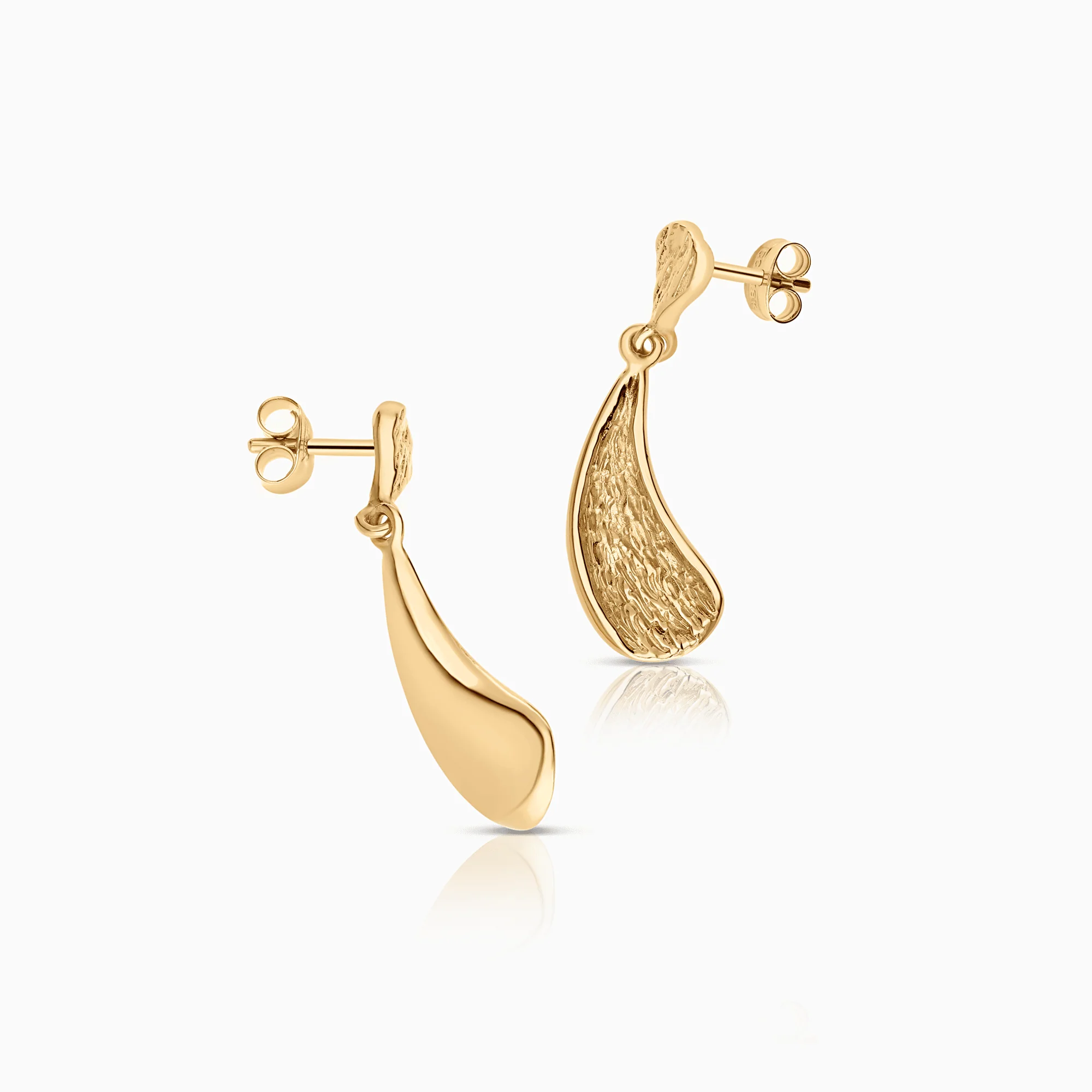Gold earrings 4.84g 18K gold - Image 2