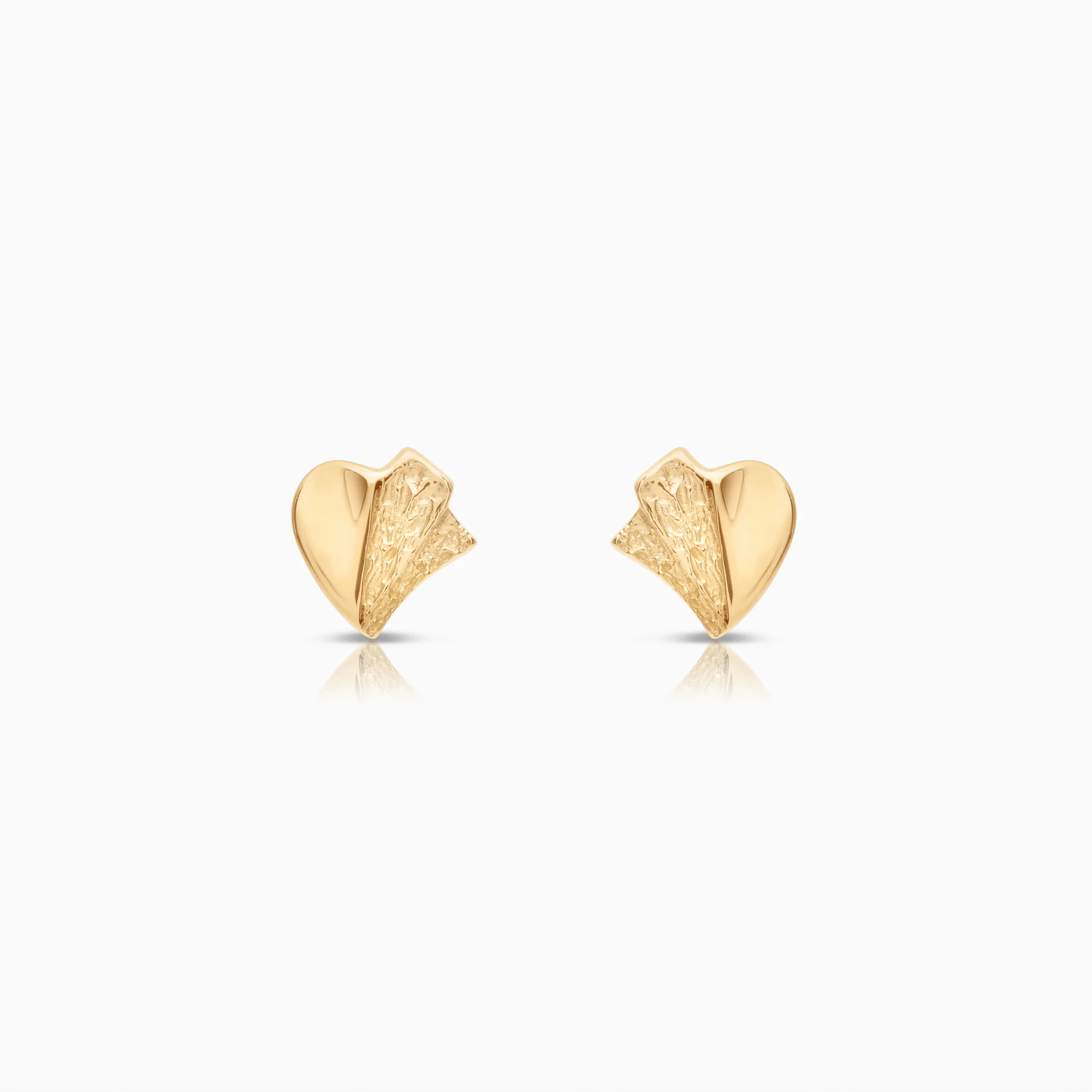 Gold earrings 1.36g 18K gold