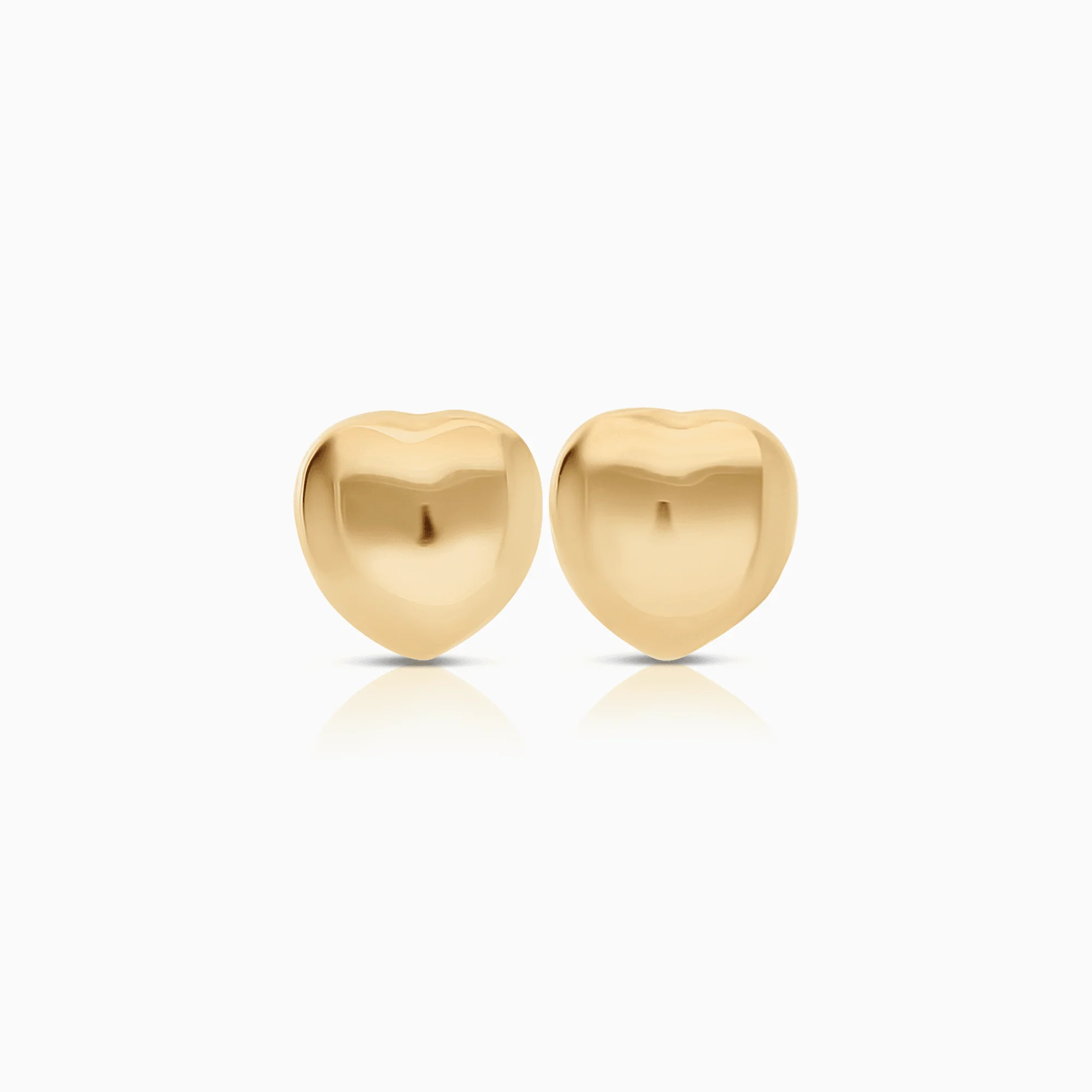 Gold Earrings Hearts 0.51g 18K Gold