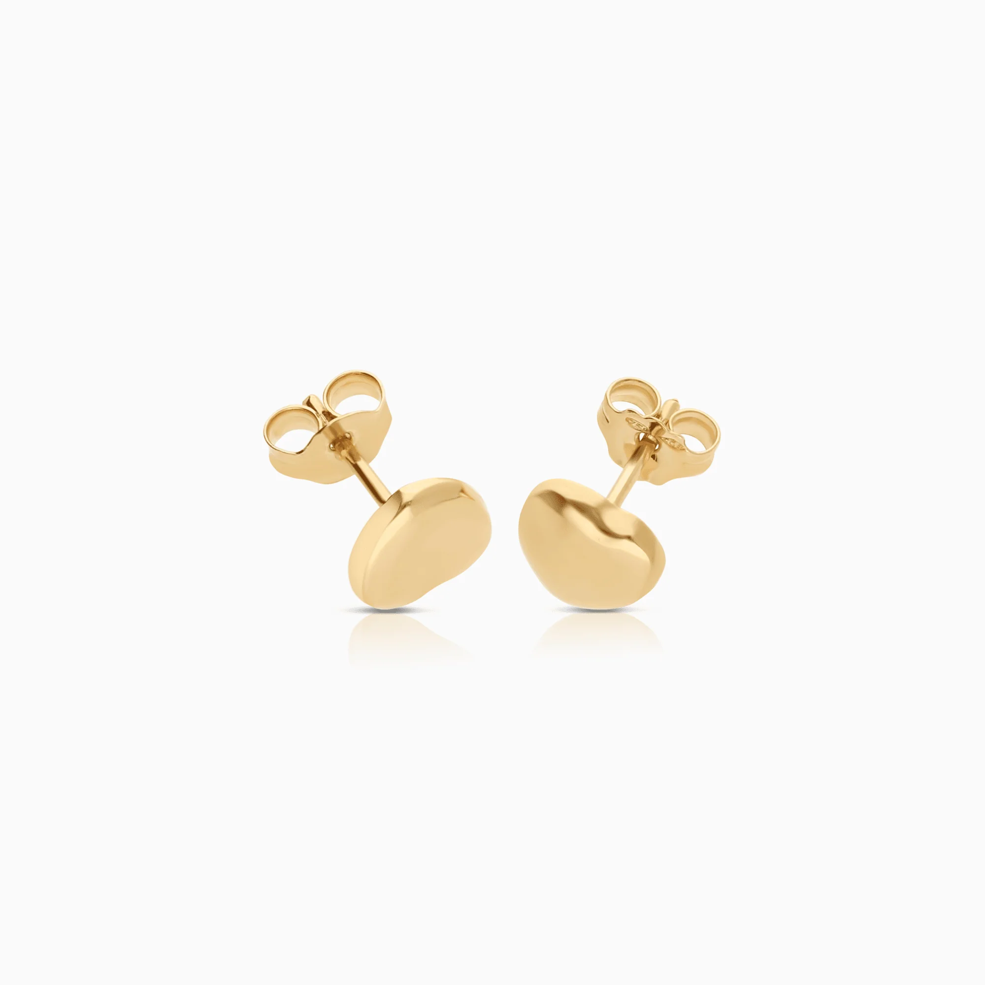 Gold Earrings Hearts 0.51g 18K Gold - Image 2