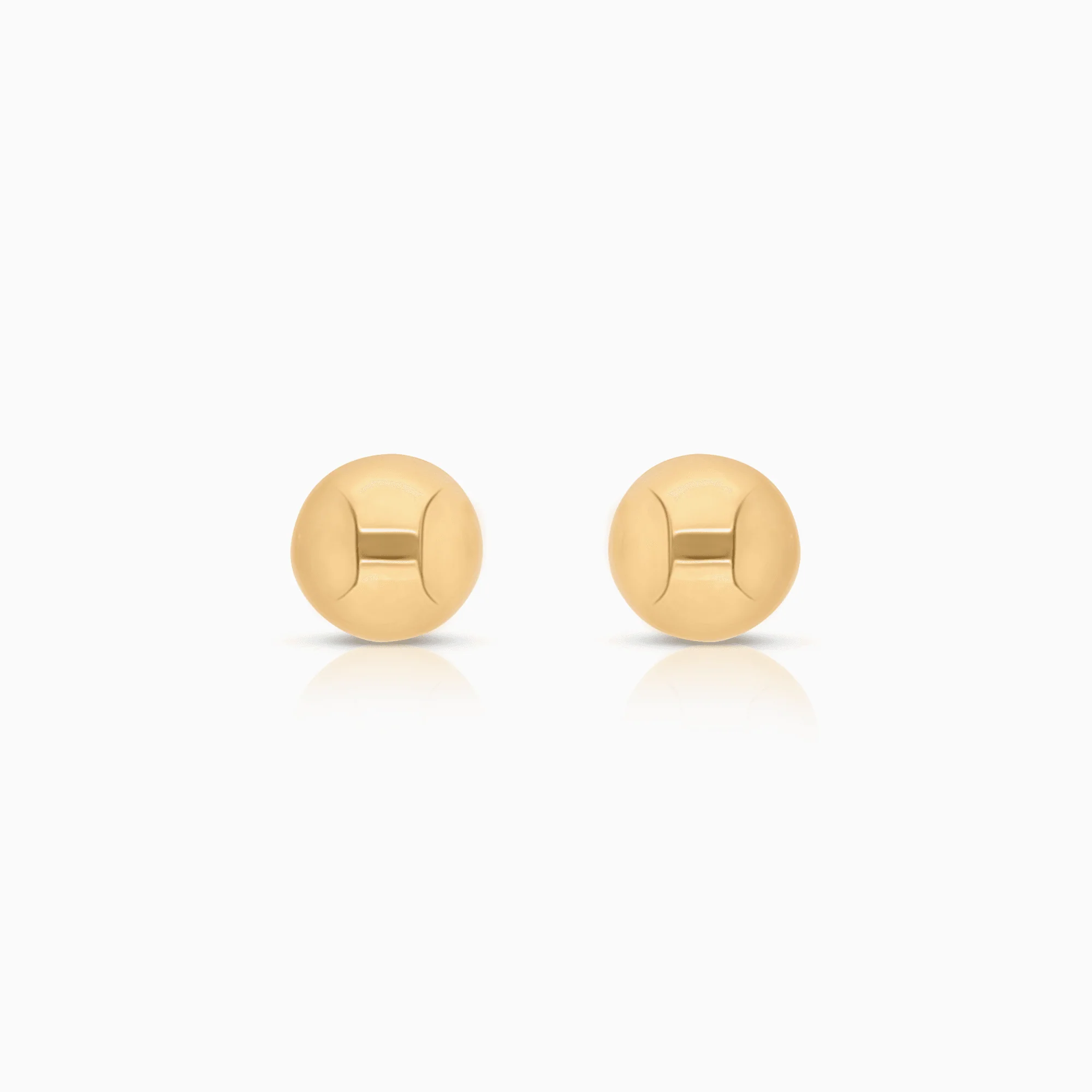 Gold stud earrings 0.78g 18K gold