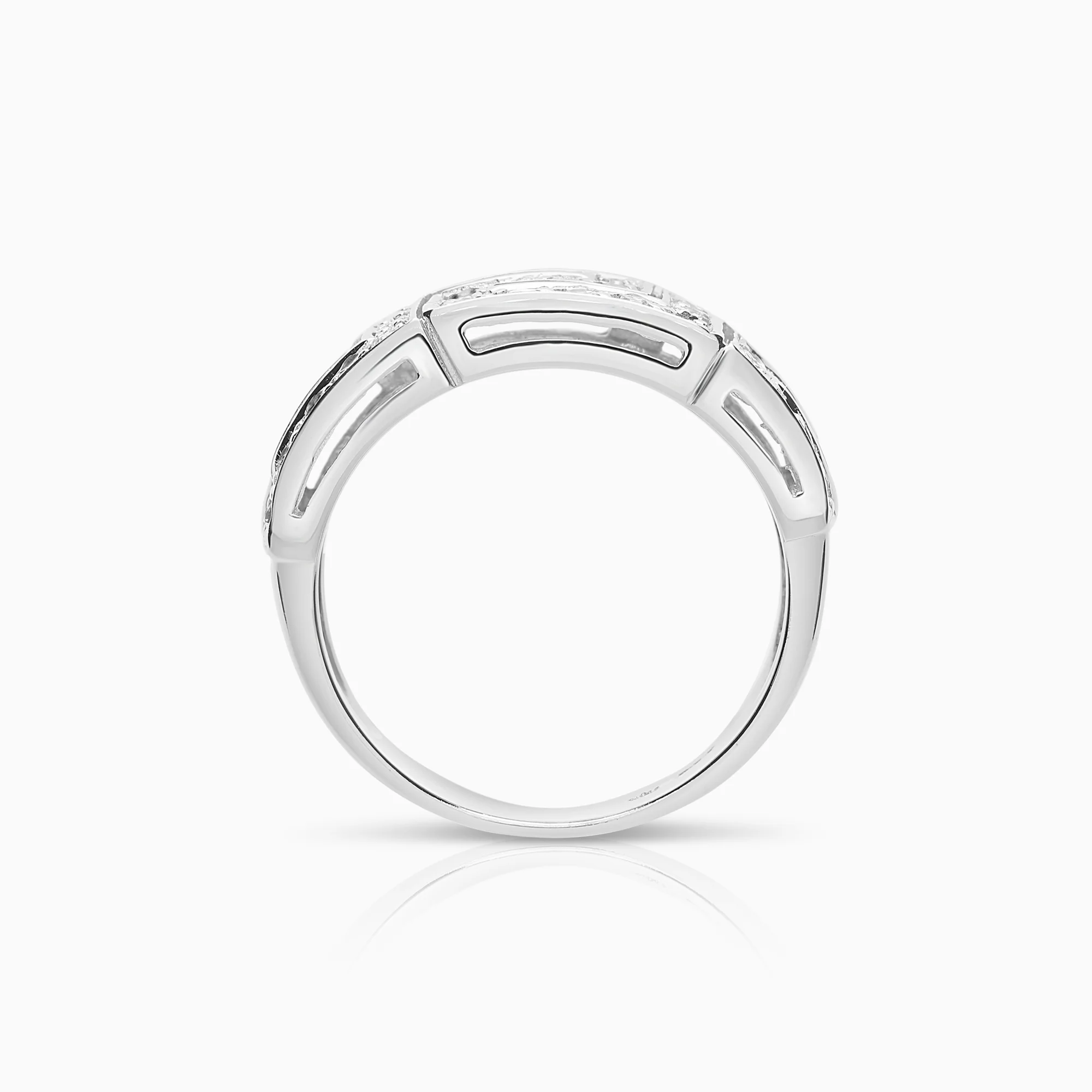 Diamond ring 0.75ct 18K white gold - Image 2
