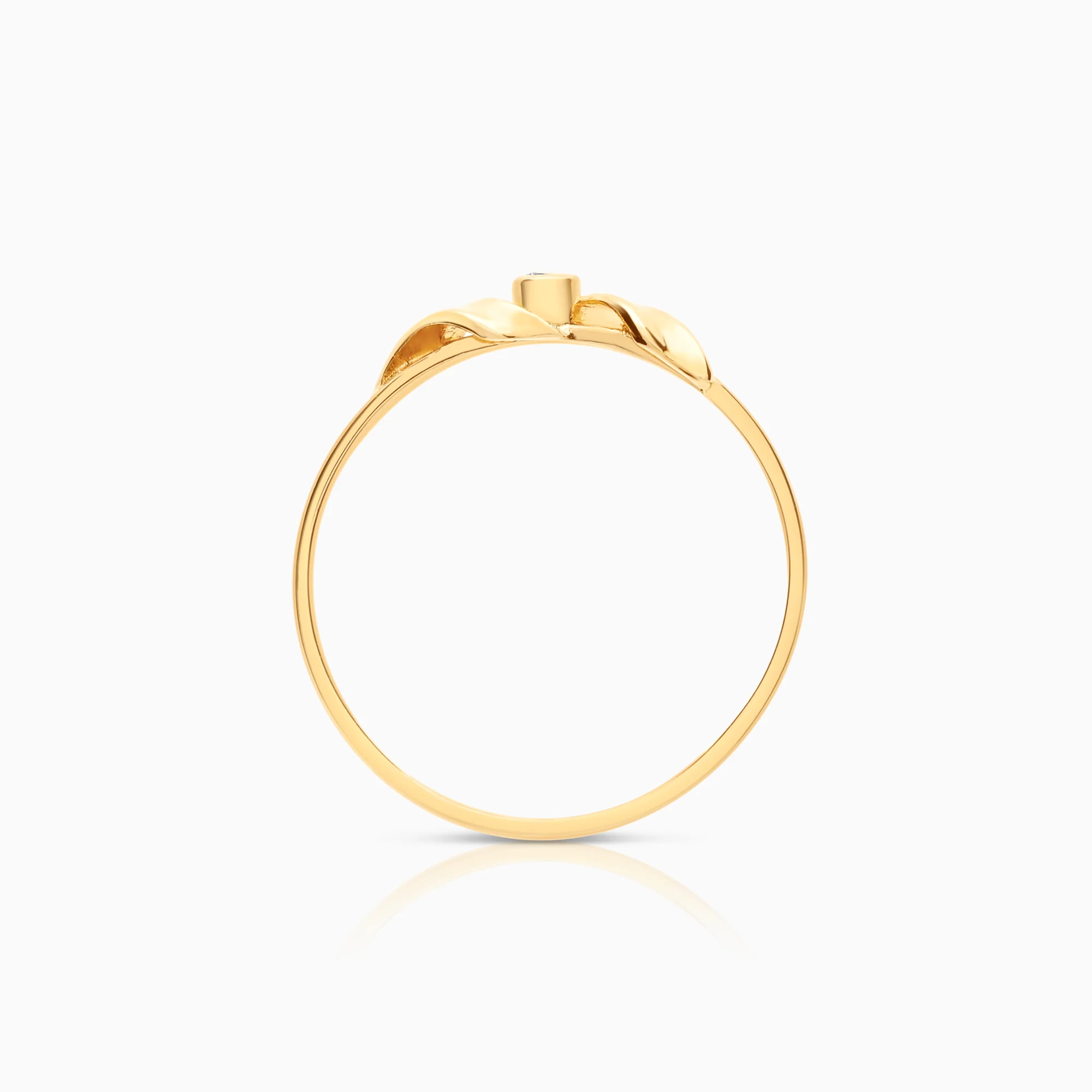 Gold ring 1.32g 18K gold - Image 2