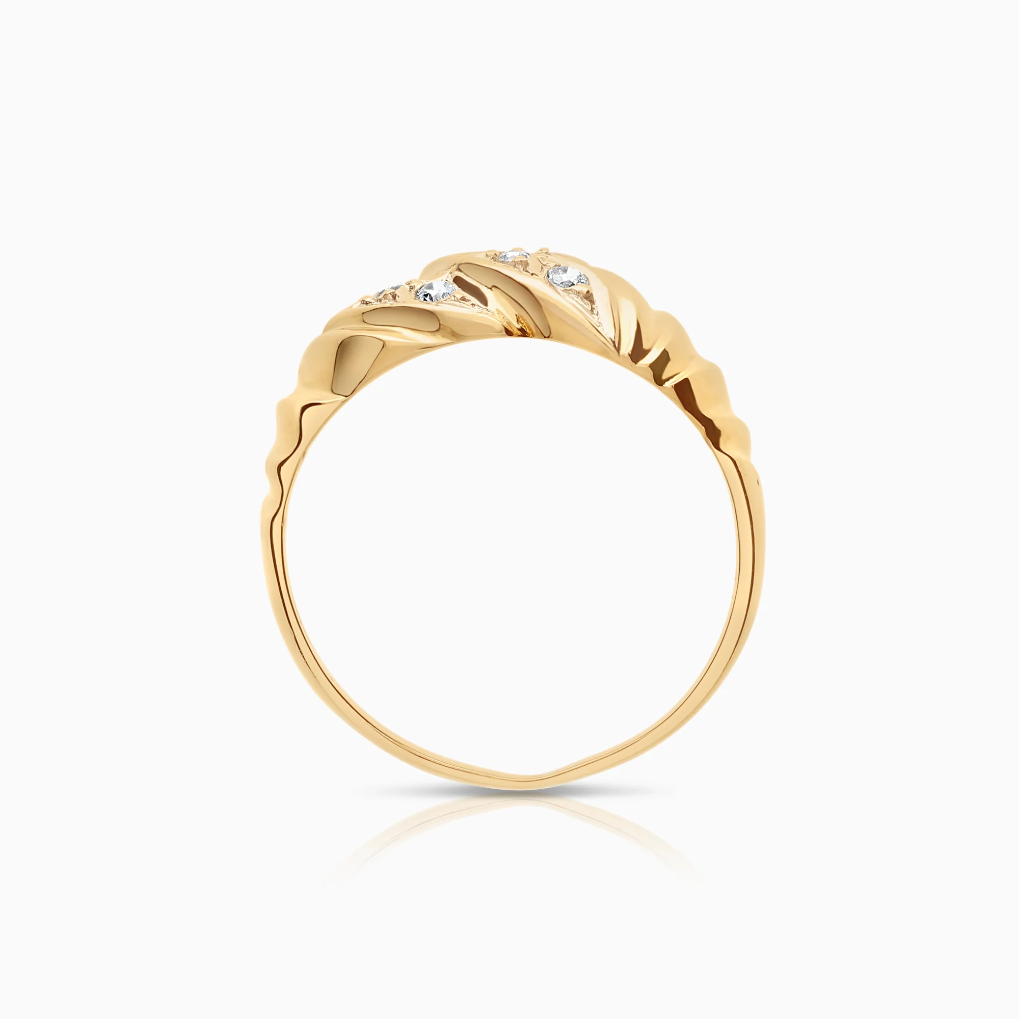 Gold ring 2.69g 14K gold - Image 2