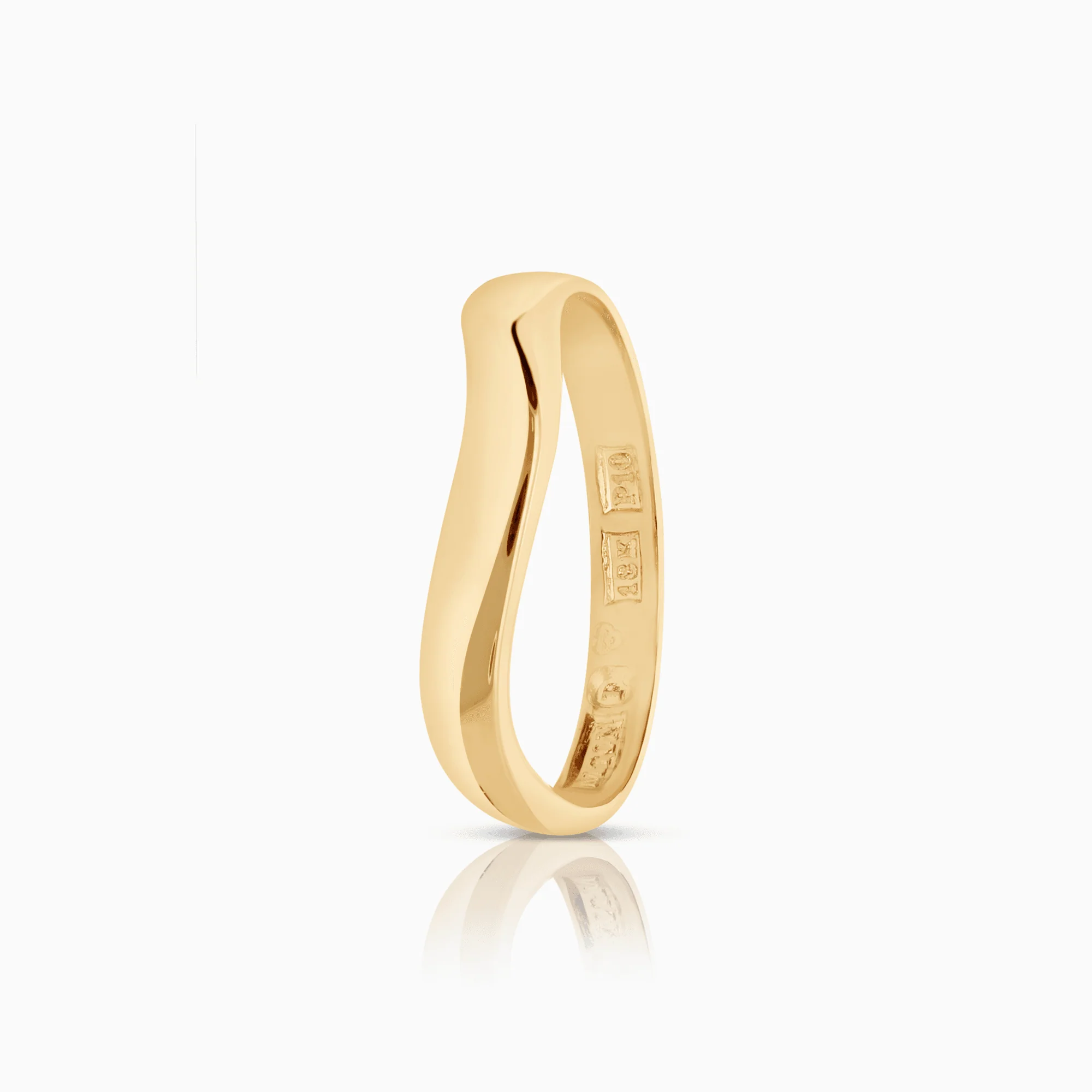 Gold ring 2.30g 18K gold