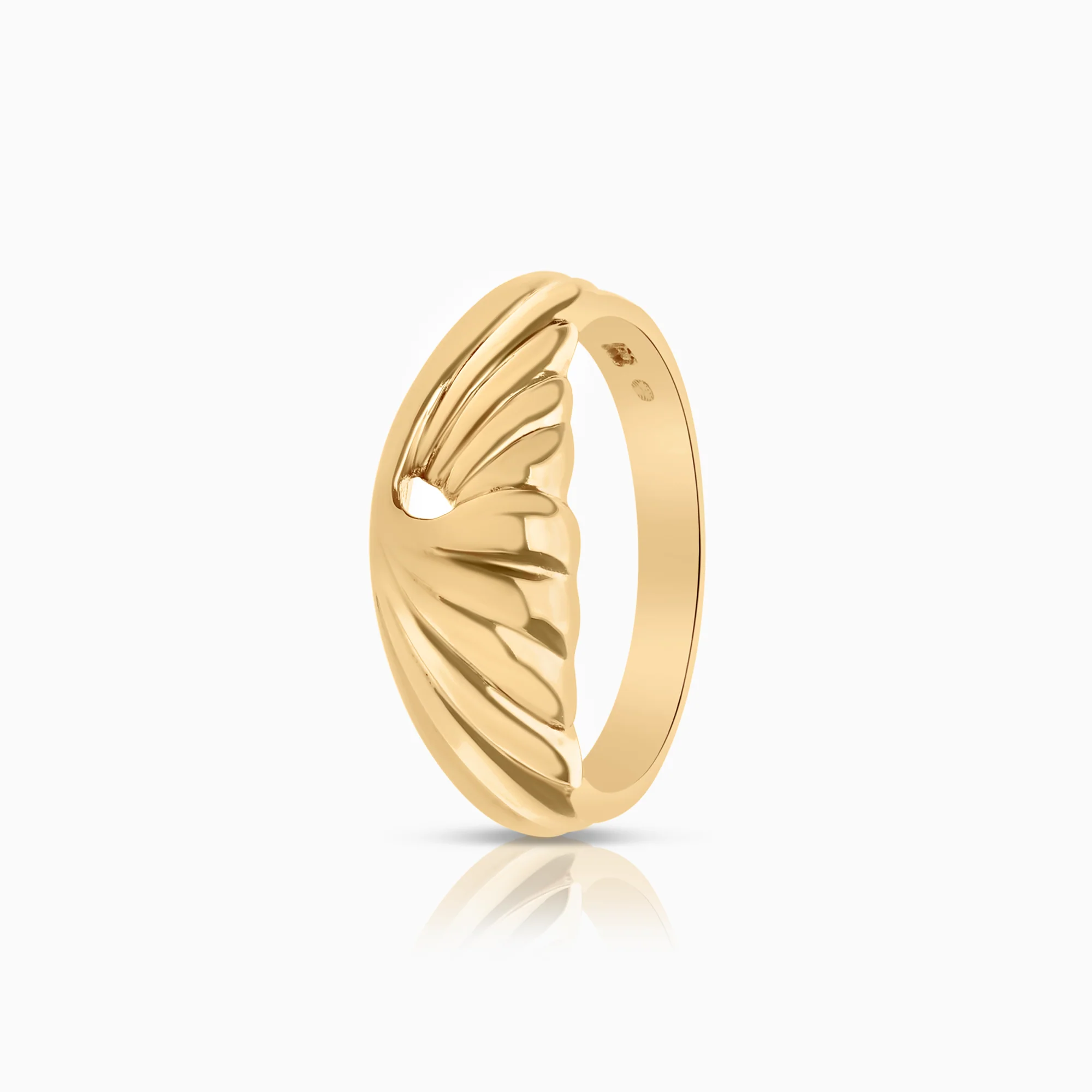 Gold ring 3.22g 18K gold