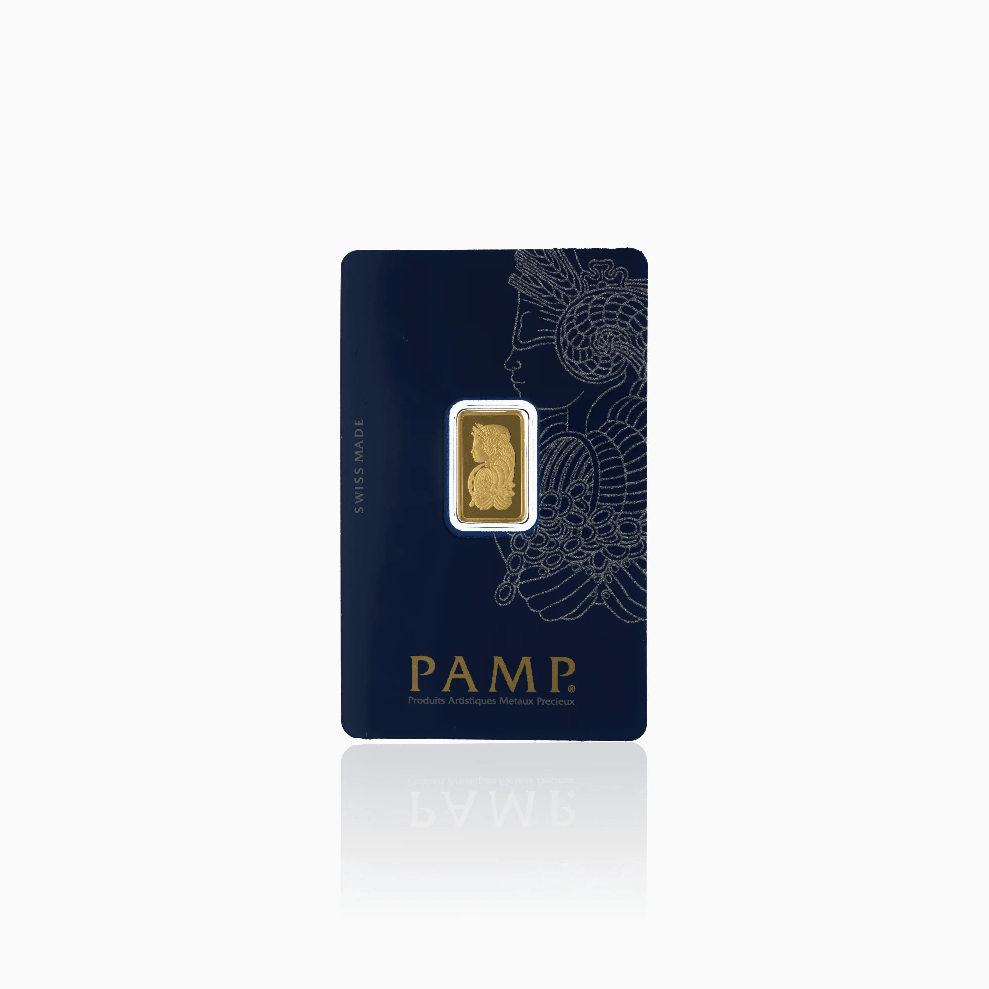 Gold bar circulated 2.5g - various manufacturers