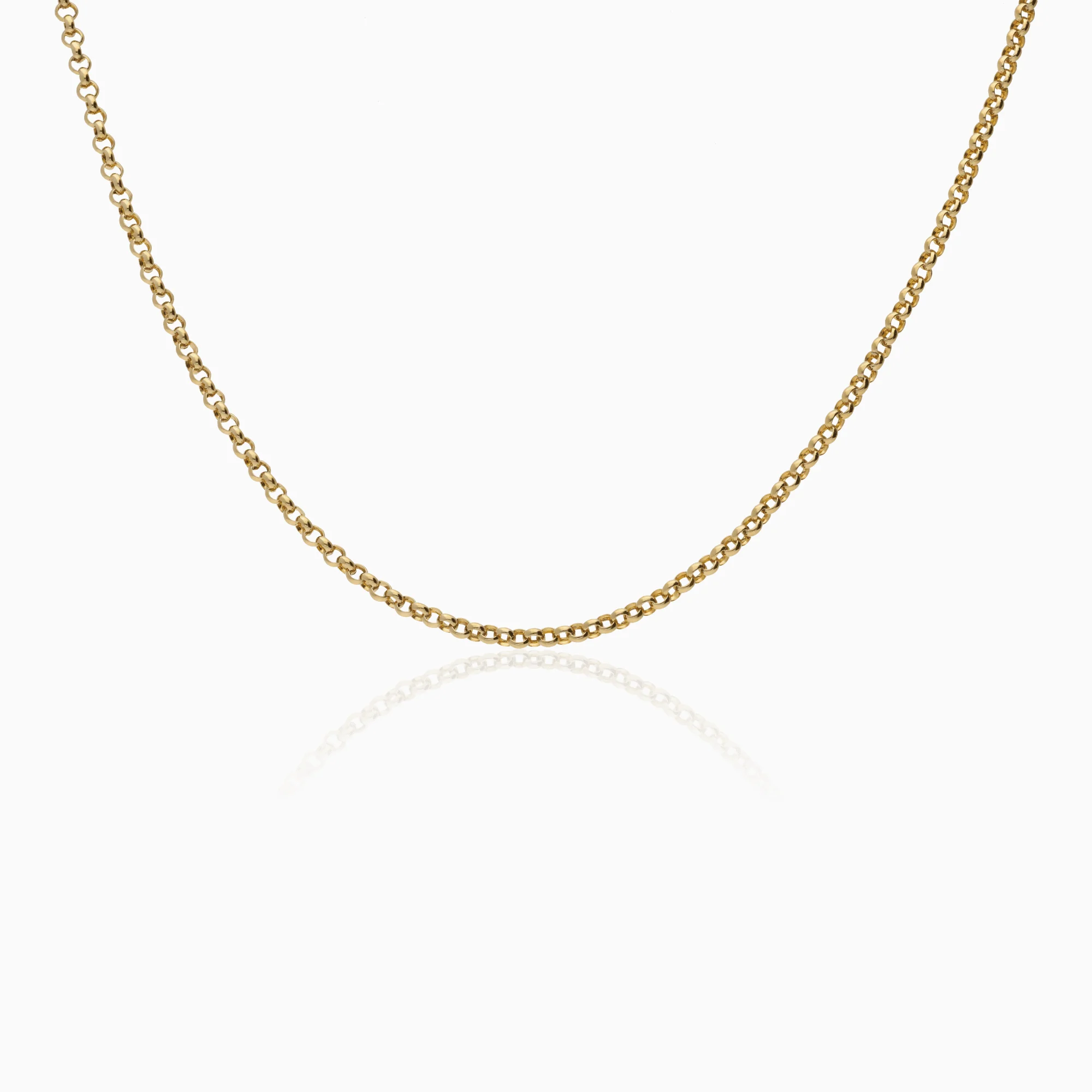 Necklace pea chain 7.02g 18K gold