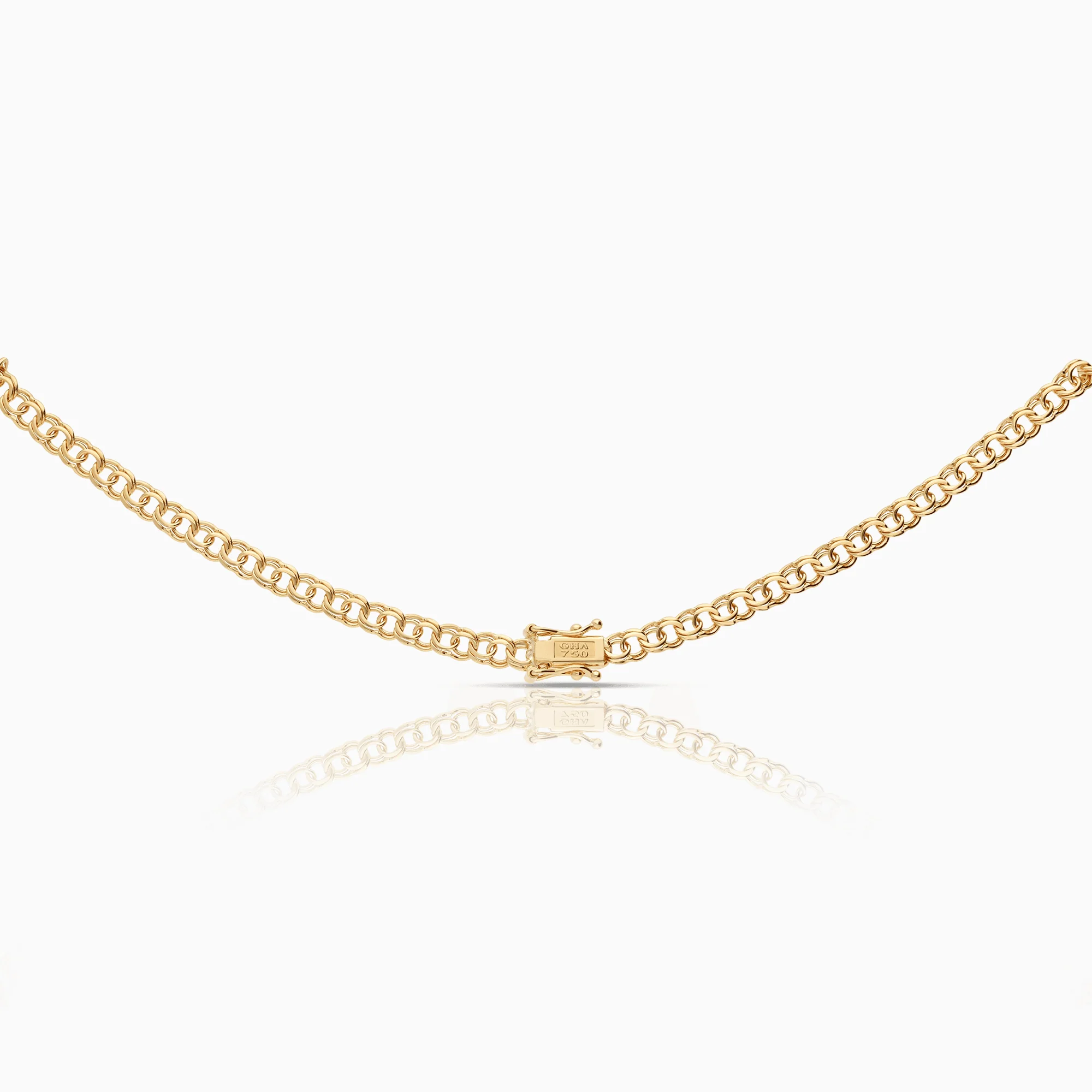 Bismarck necklace 16.05g 18K gold - Image 2