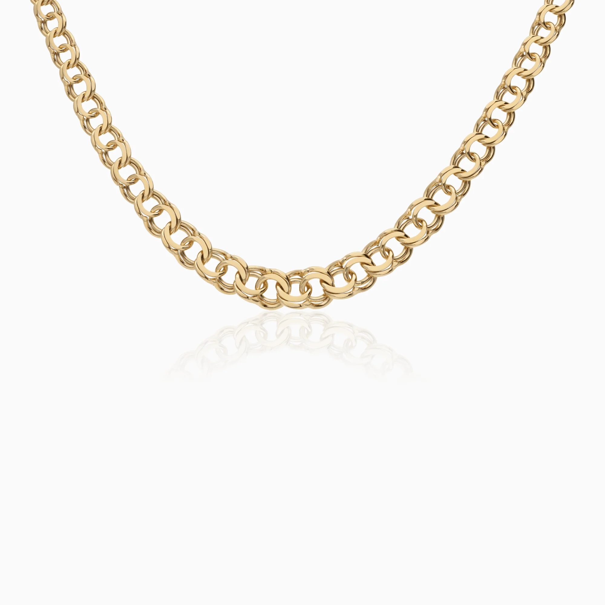 Bismarck necklace 25.13g 18K gold