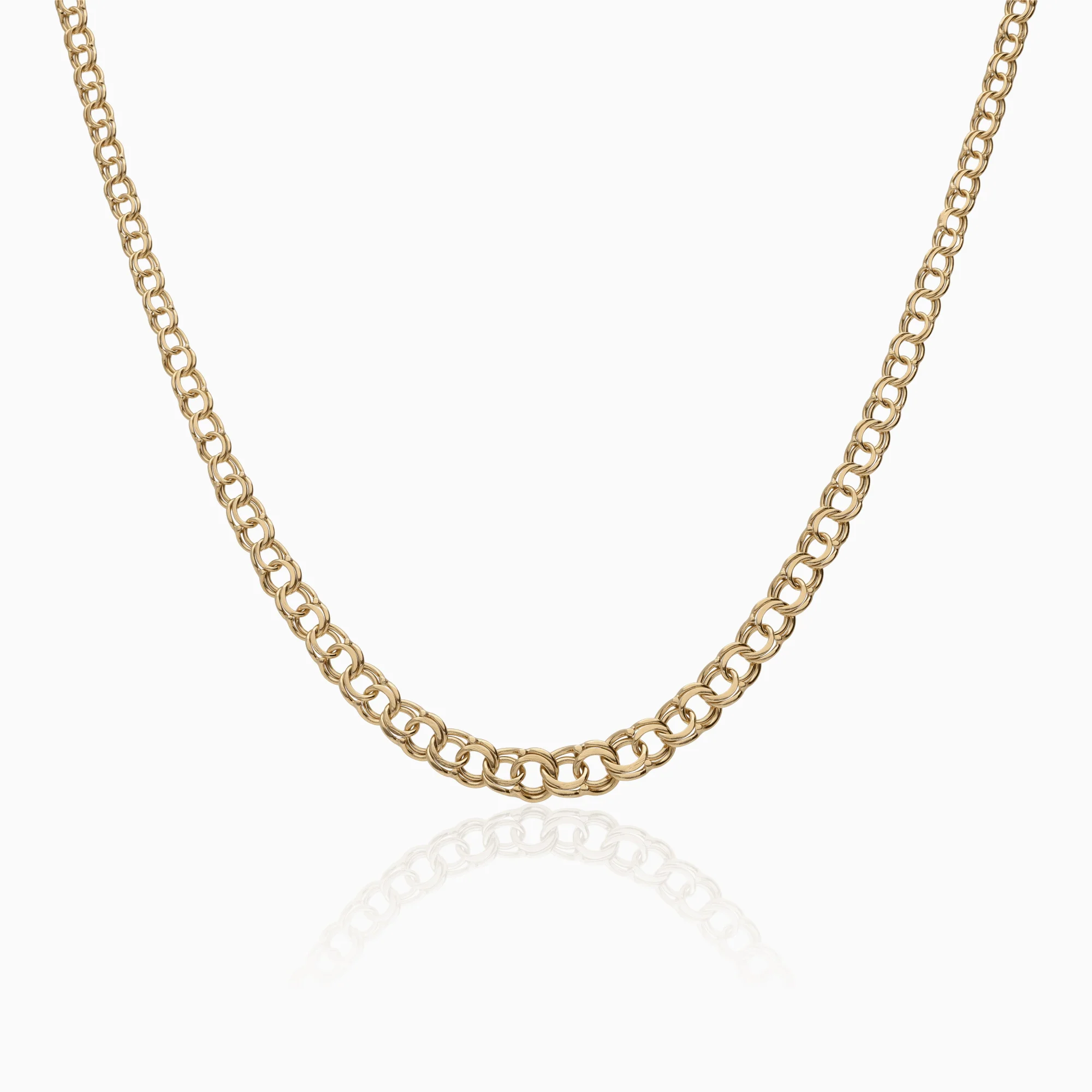 Necklace bismarck 7.62g 18K gold