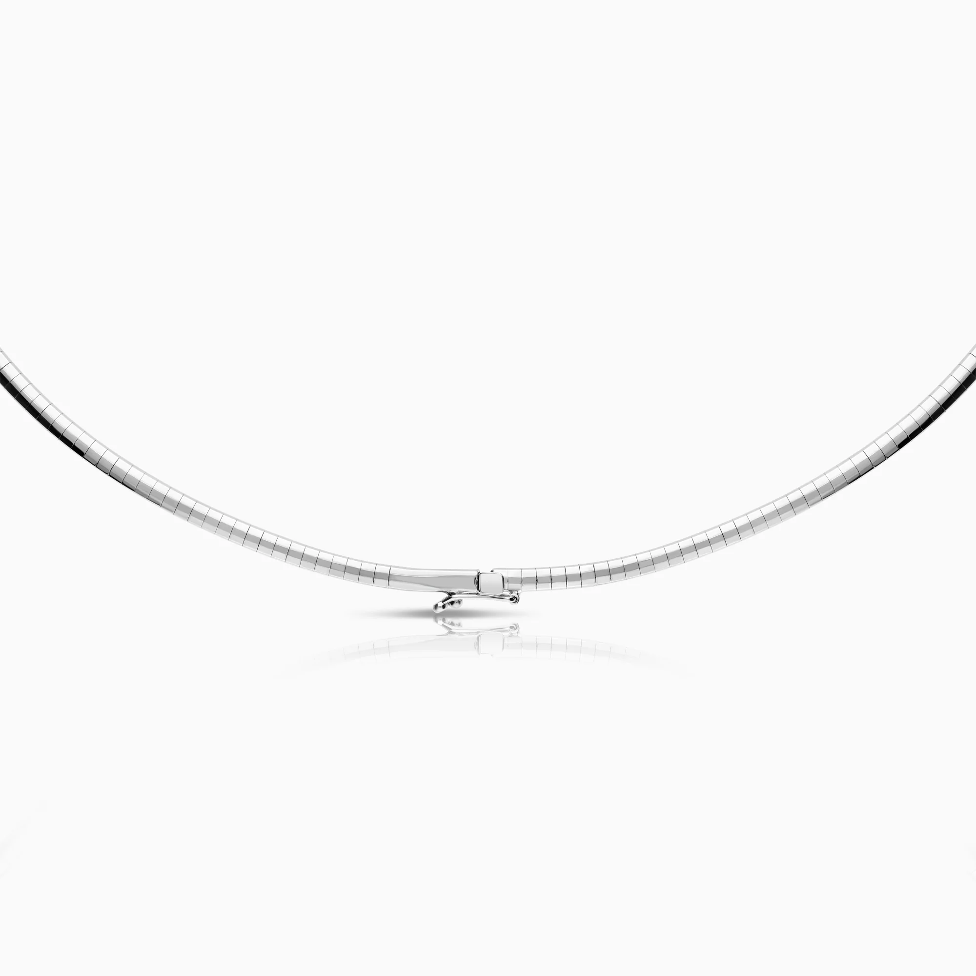 Necklace with pendant 21.77g 14K white gold - Image 2