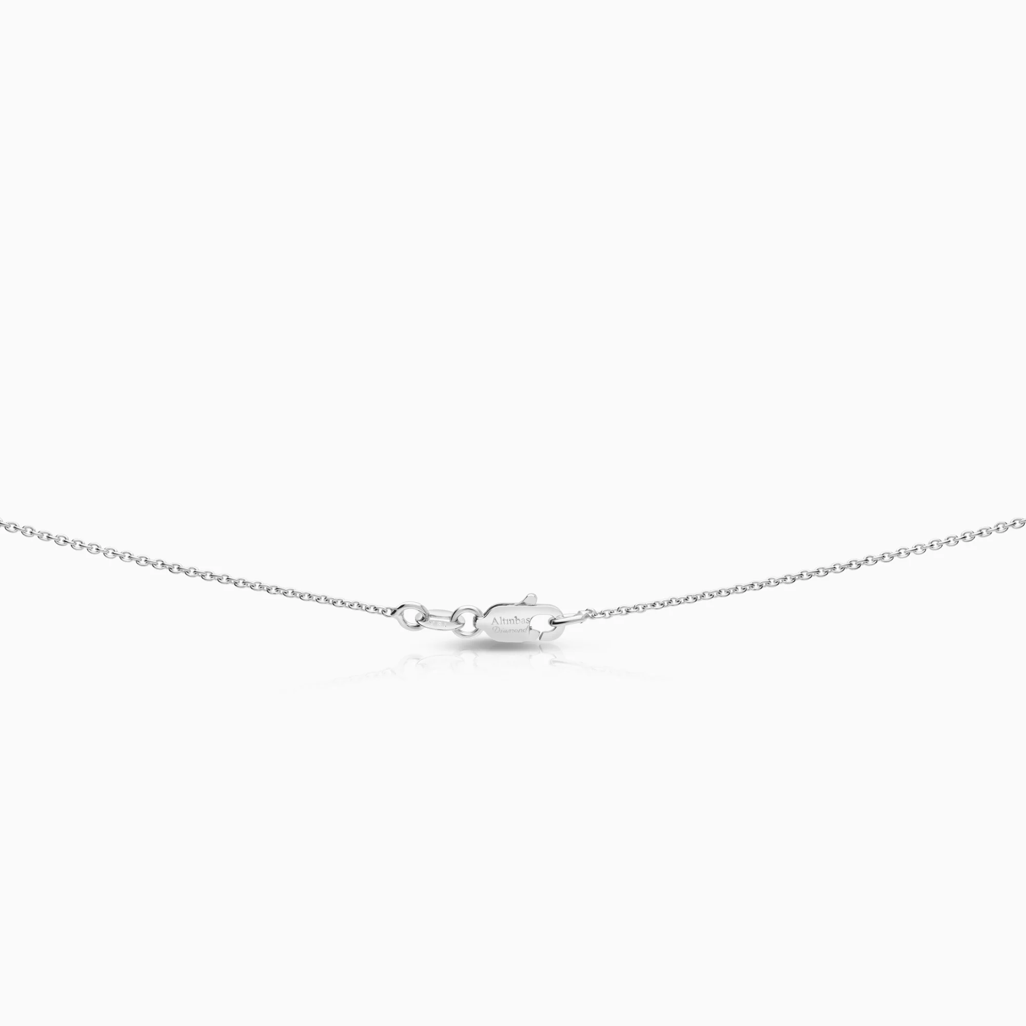 Necklace cubic zirconia 3.31g 18K white gold - Image 2