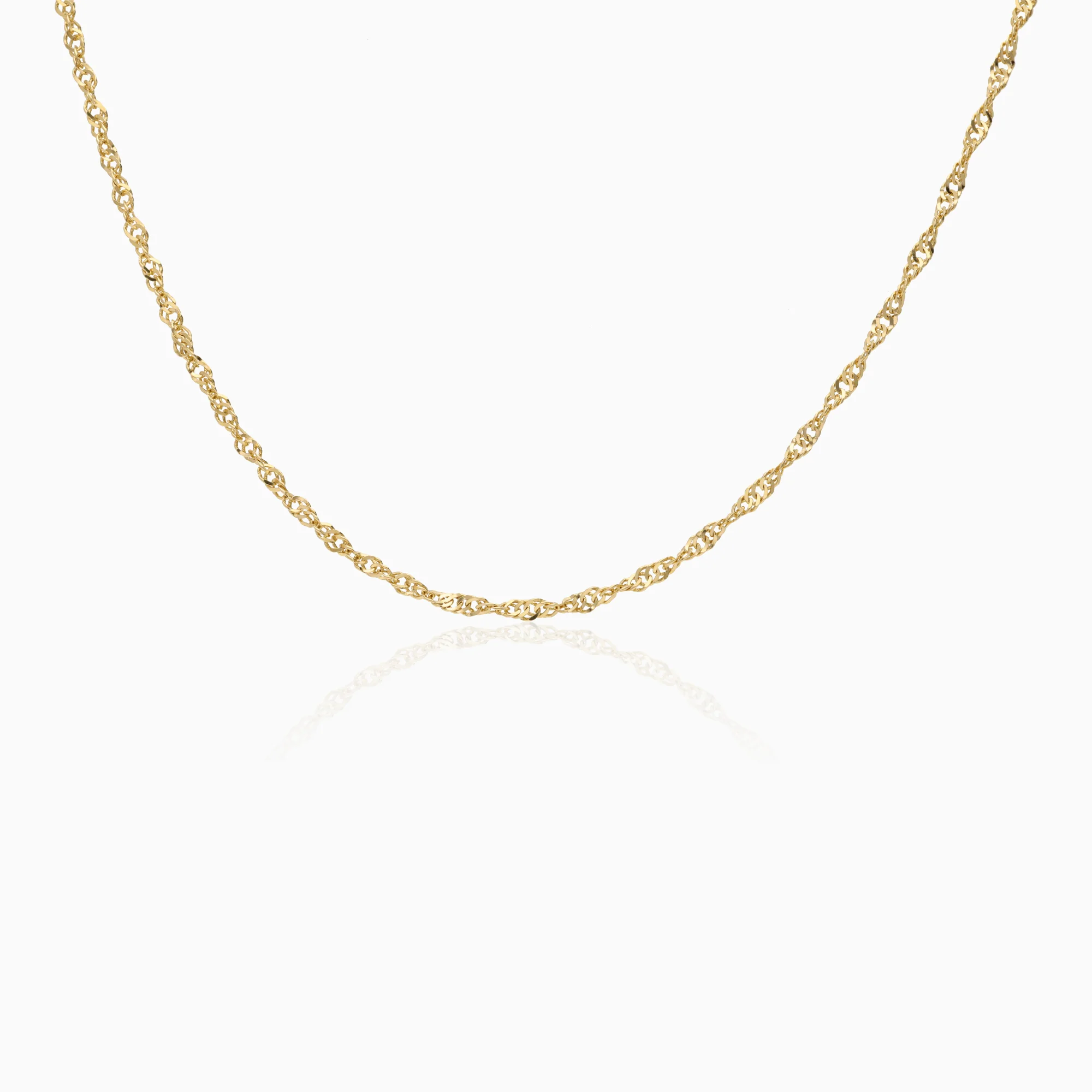 Fantasy necklace 4.15g 18K gold