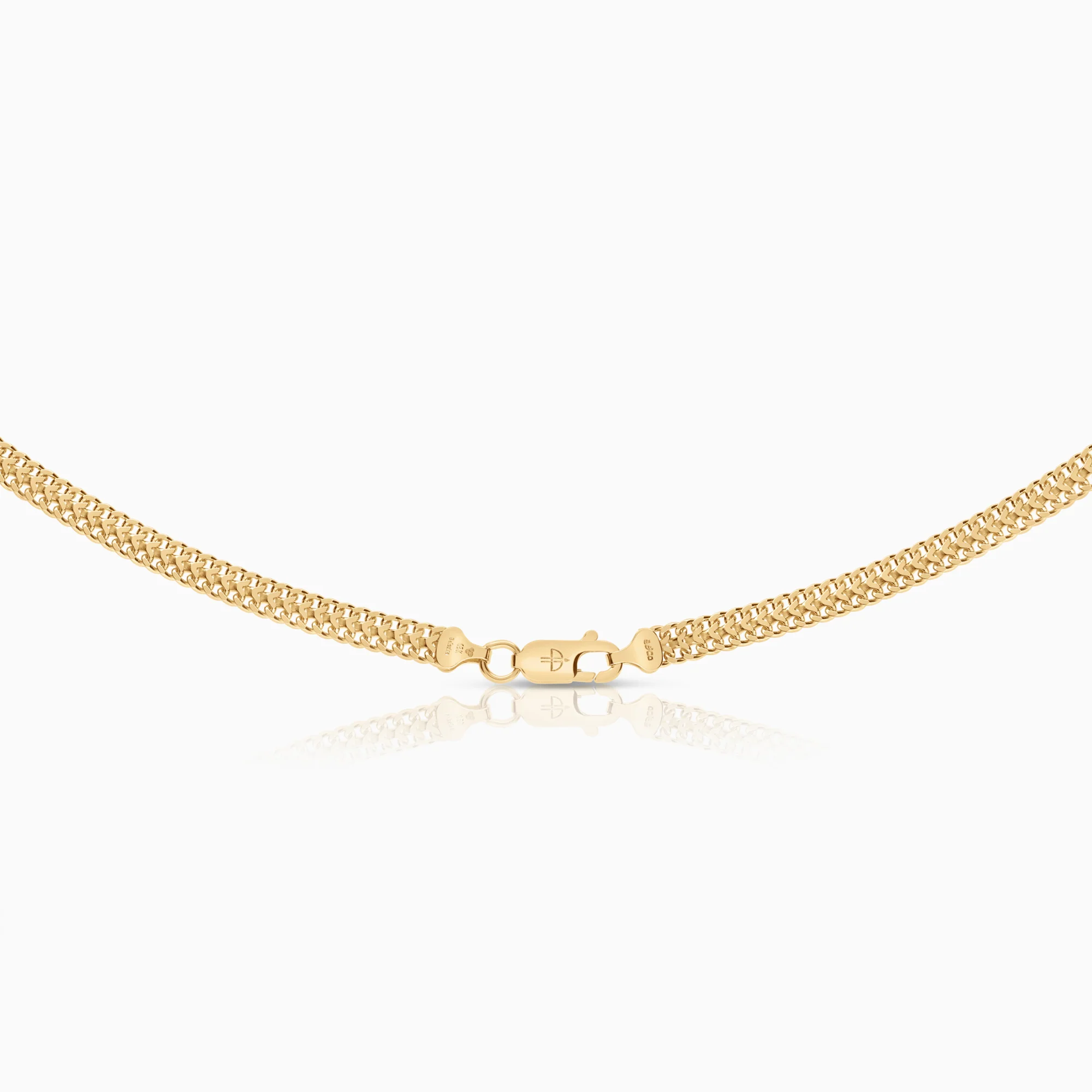 Fishbone Necklace 14.73g 18K Gold - Image 2