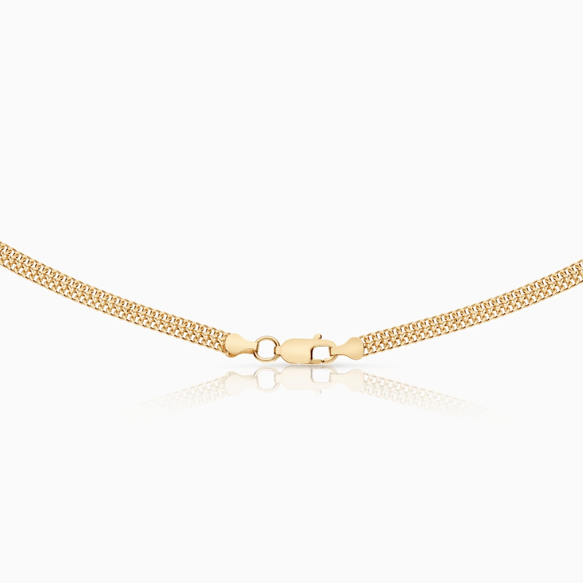 Fishbone necklace 9.45g 18K gold - Image 2