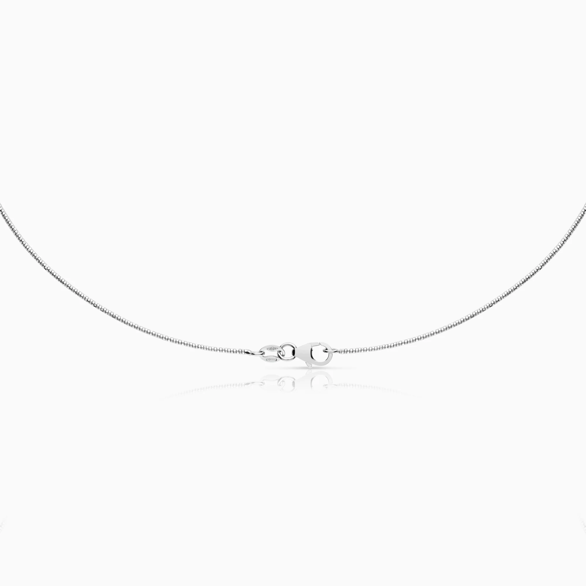 Heart necklace with diamonds 1.01ct 18K white gold - Image 2