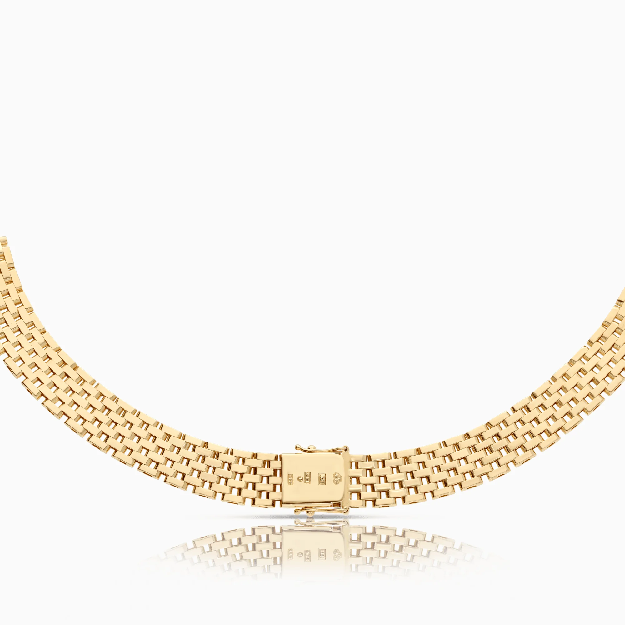 Corridor Carpet Necklace 65.20g 18K Gold - Image 2