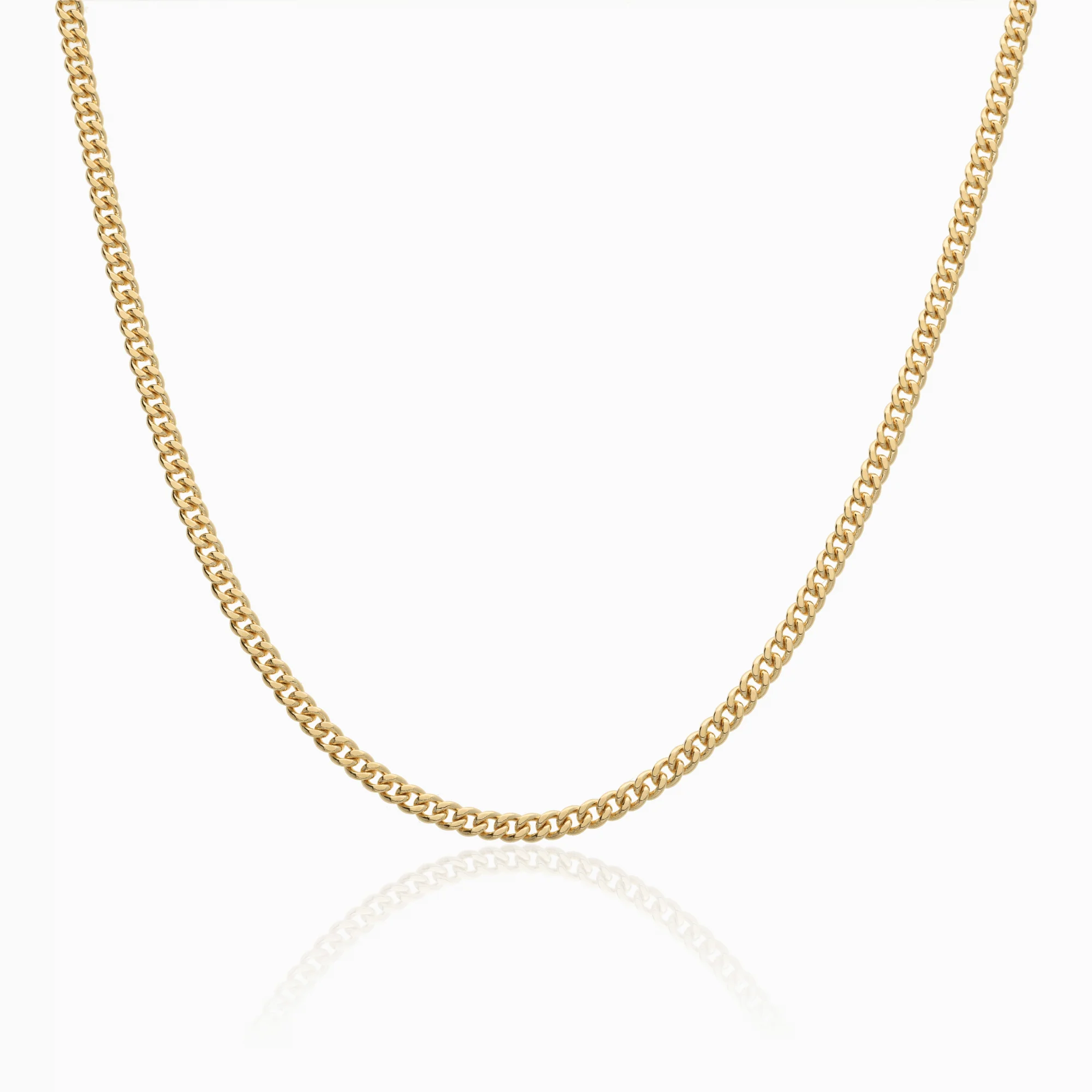 Curb necklace 14.05g 18K gold