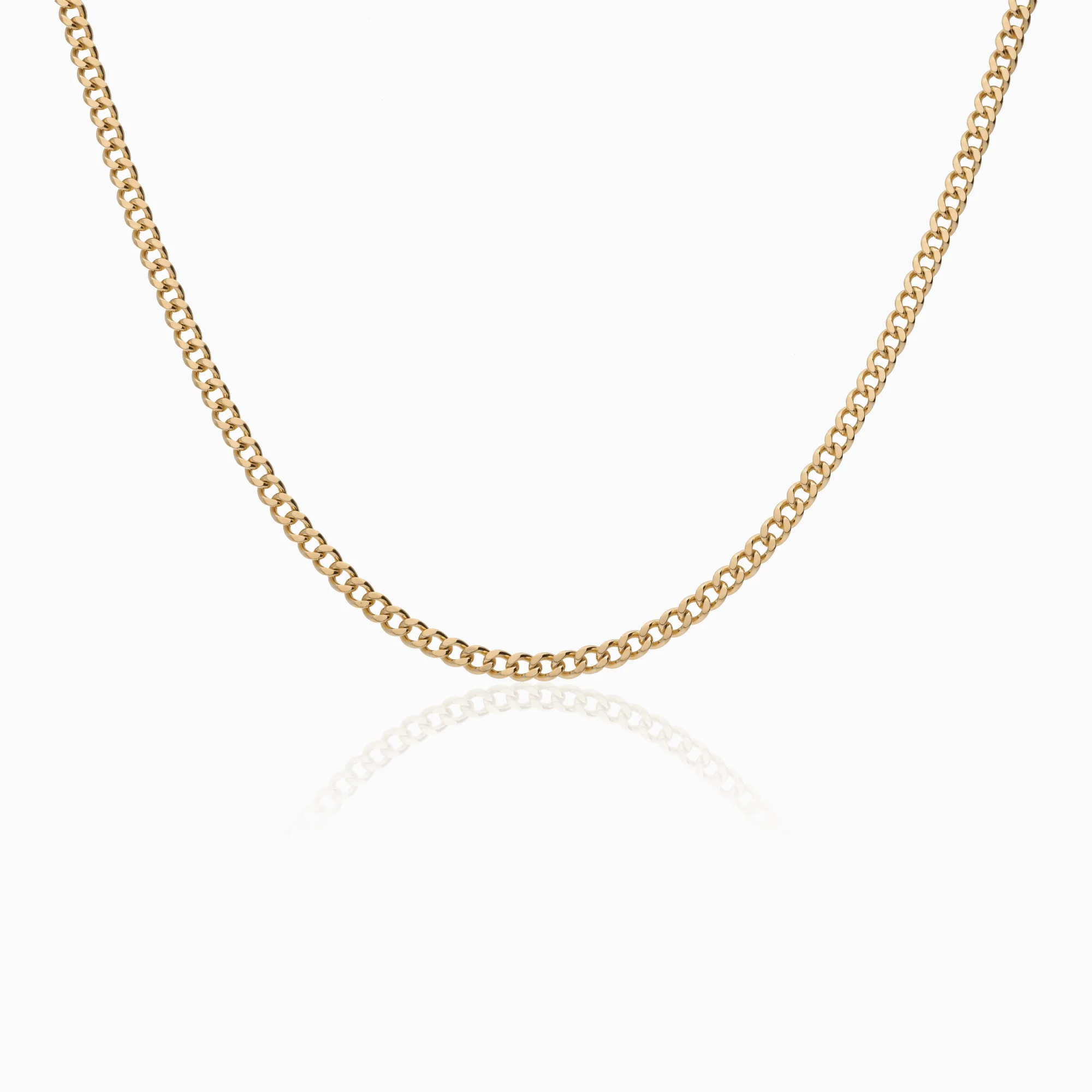 Curb necklace 16.72g 18K gold