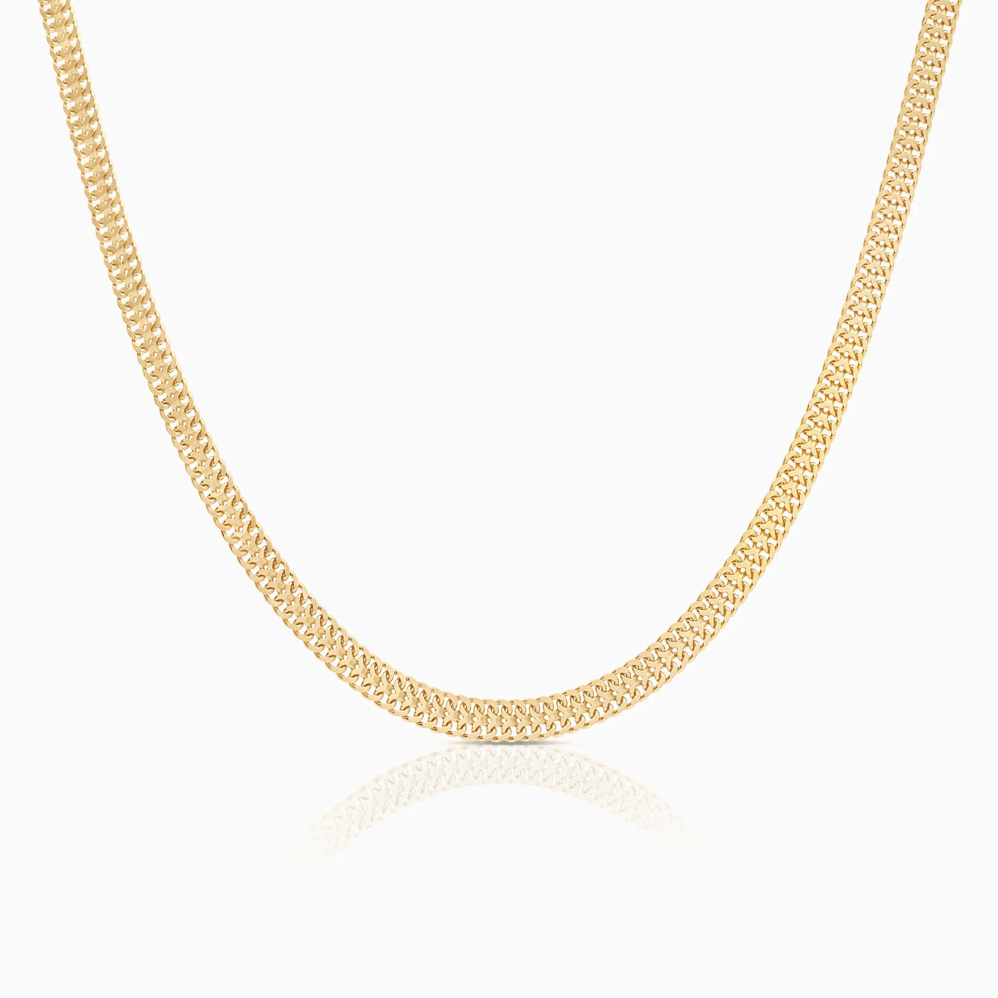 Fox tail necklace 13.36g 18K gold