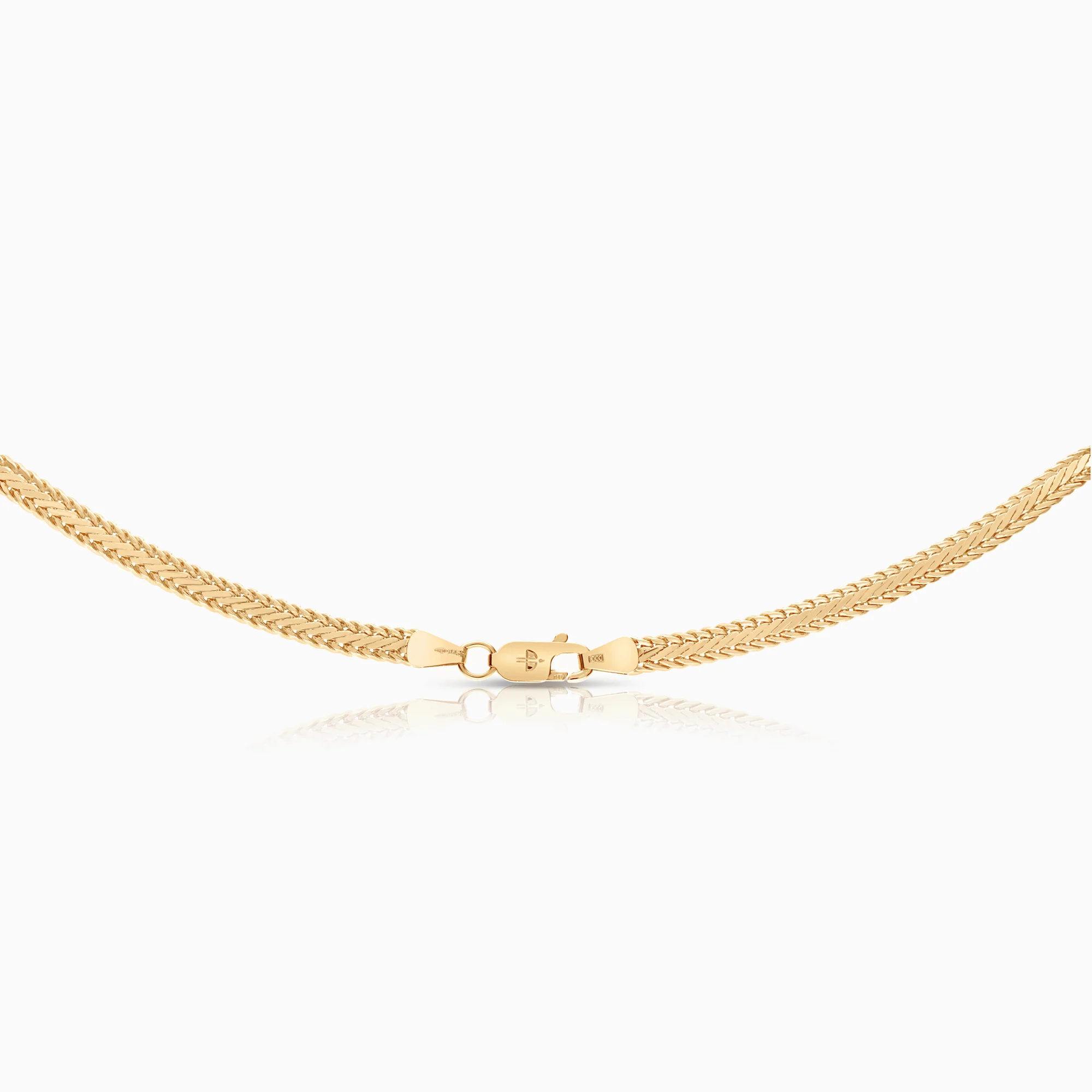 Fox tail necklace 16.86g 18K gold - Image 2