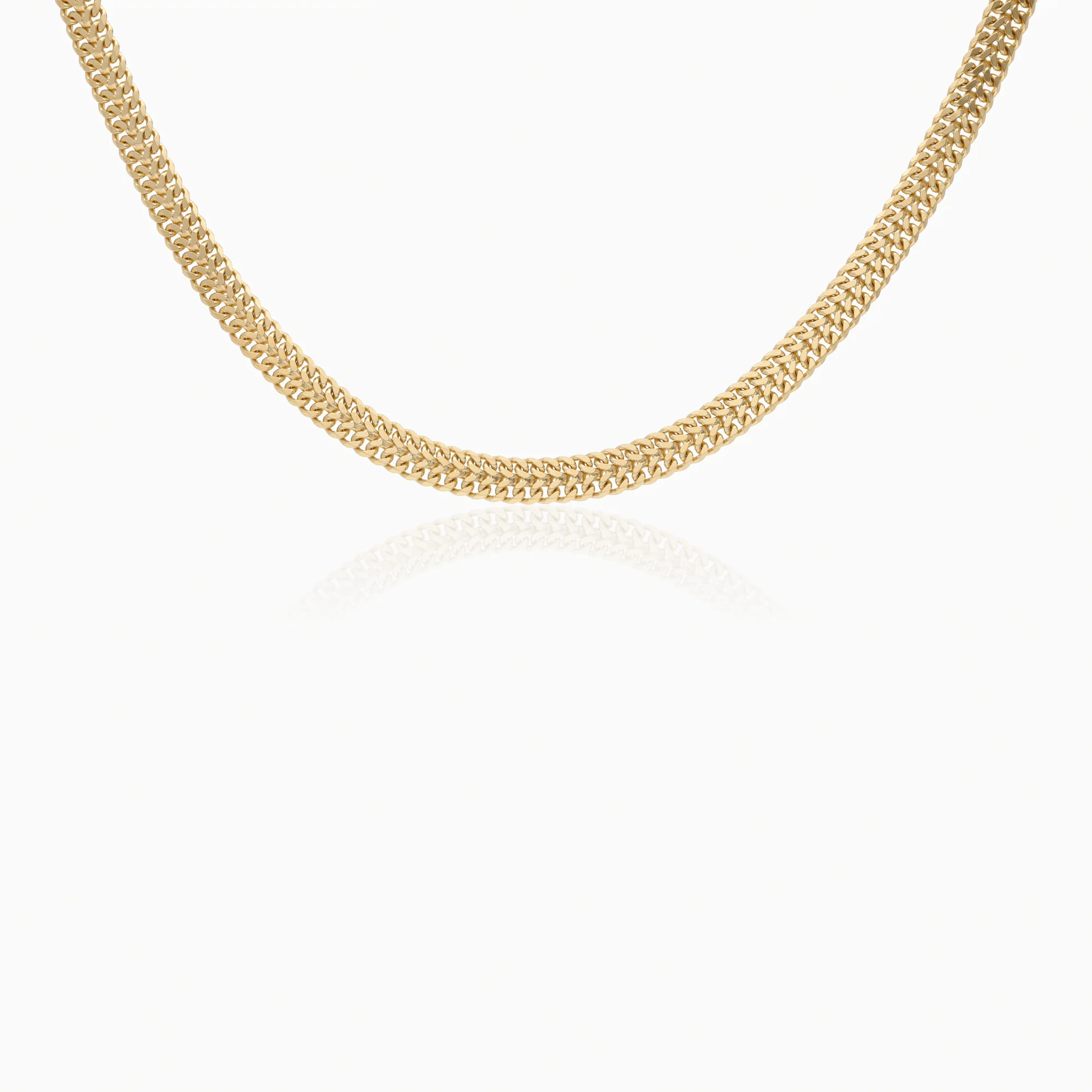 Fox tail necklace 23.0g 18K gold
