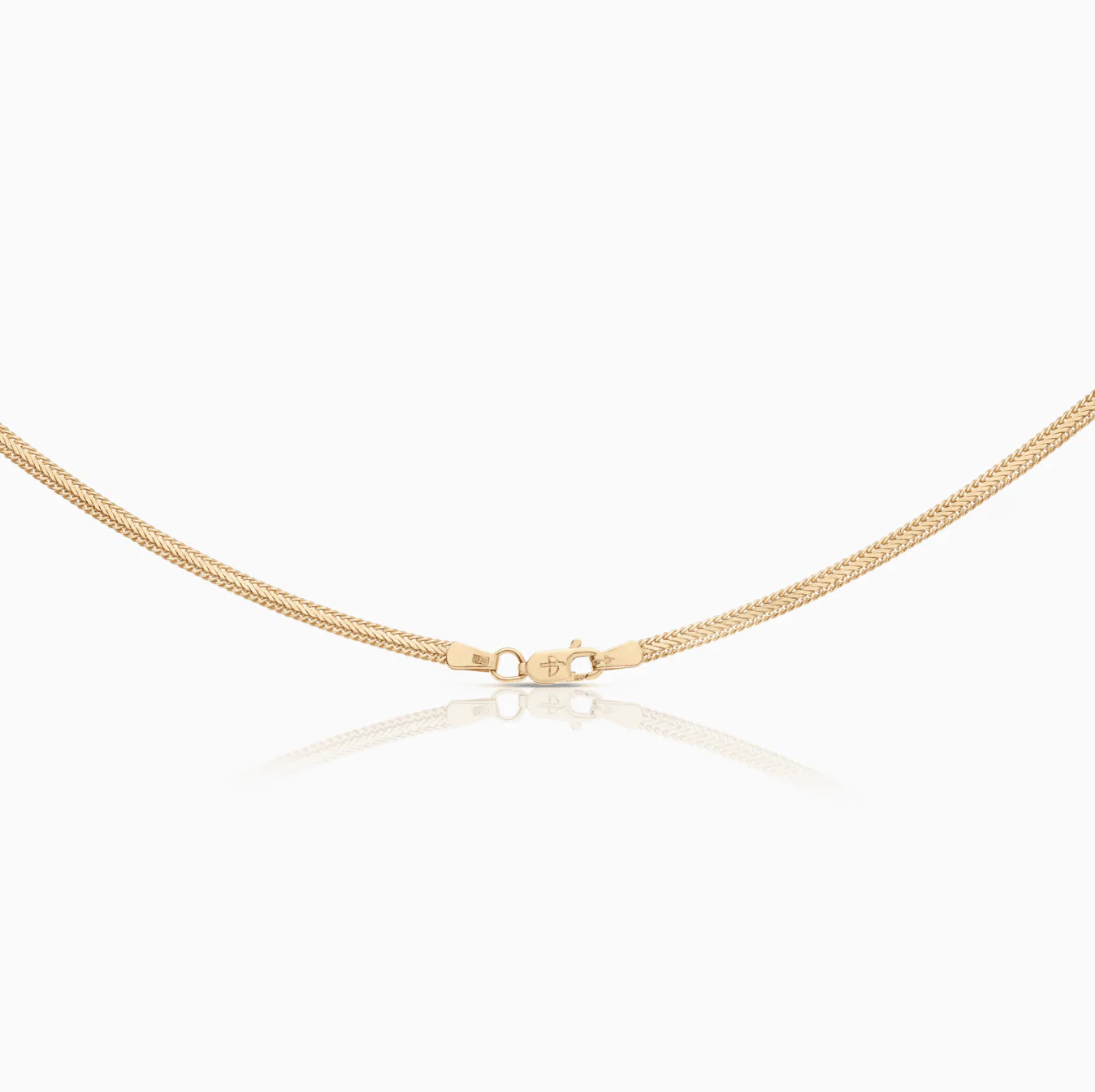 Fox tail necklace 7.45g 18K gold - Image 2