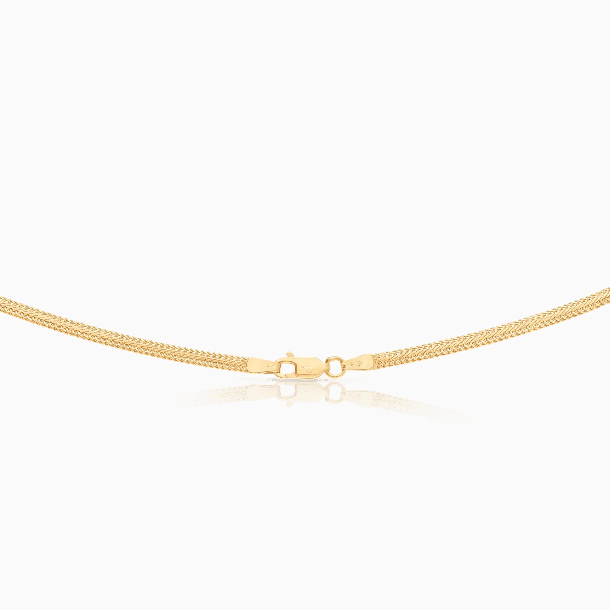 Fox tail necklace 7.45g 18K gold - Image 2