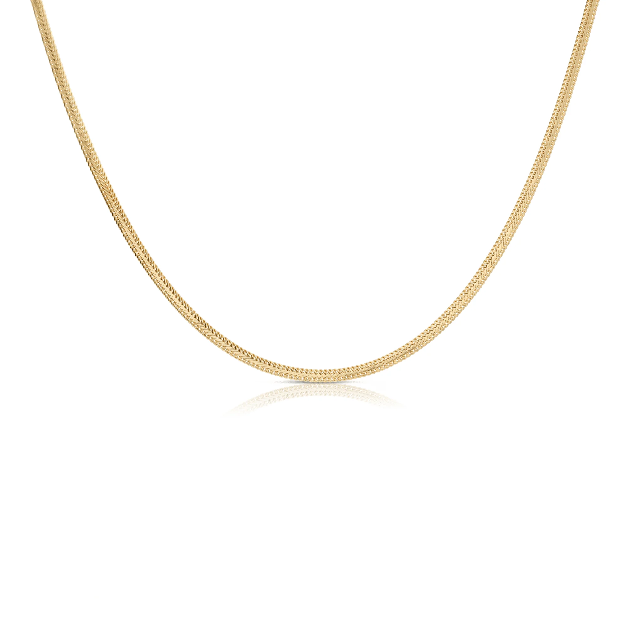Fox tail necklace 7.85g 18K gold