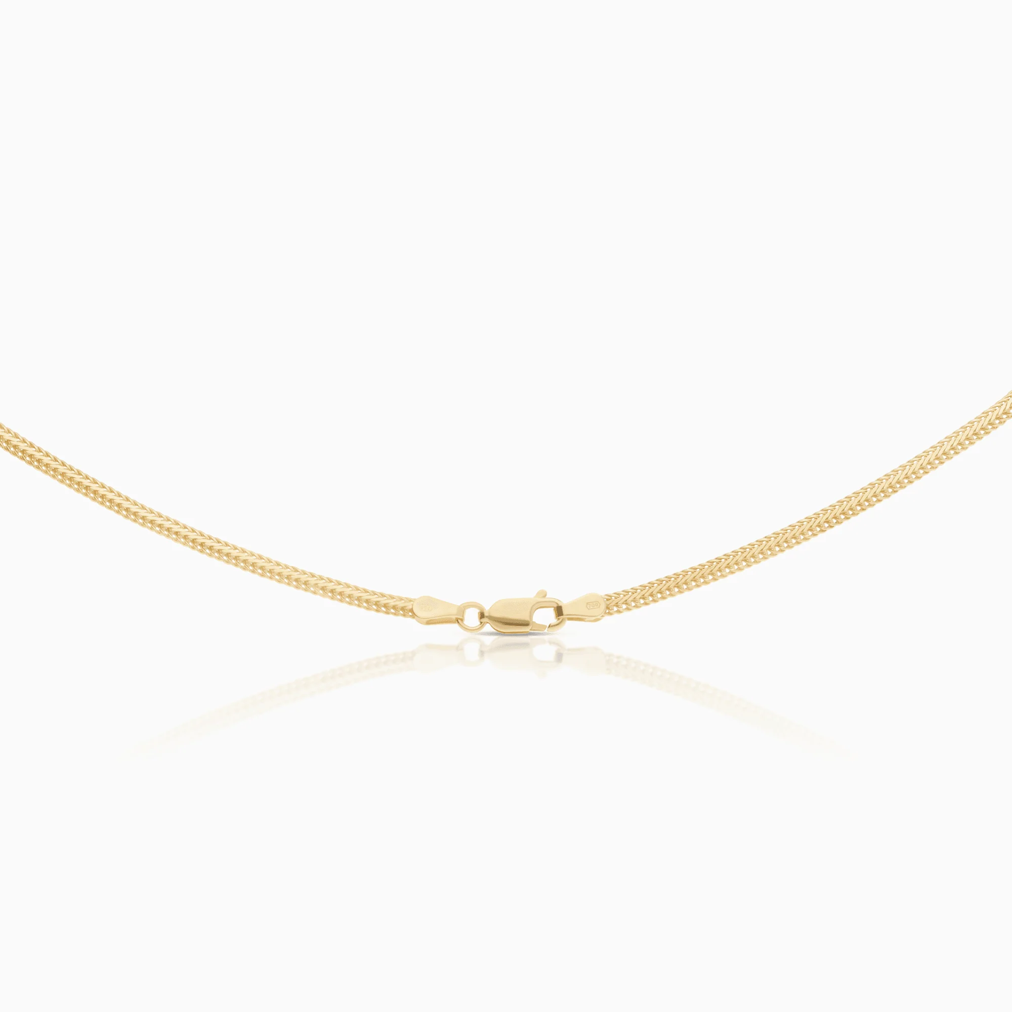 Fox tail necklace 8.34g 18K gold - Image 2