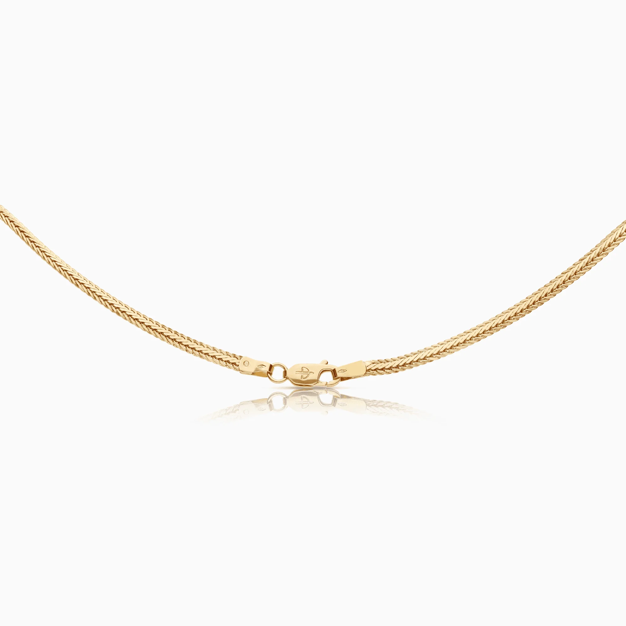 Fox tail necklace 9.85g 18K gold - Image 2