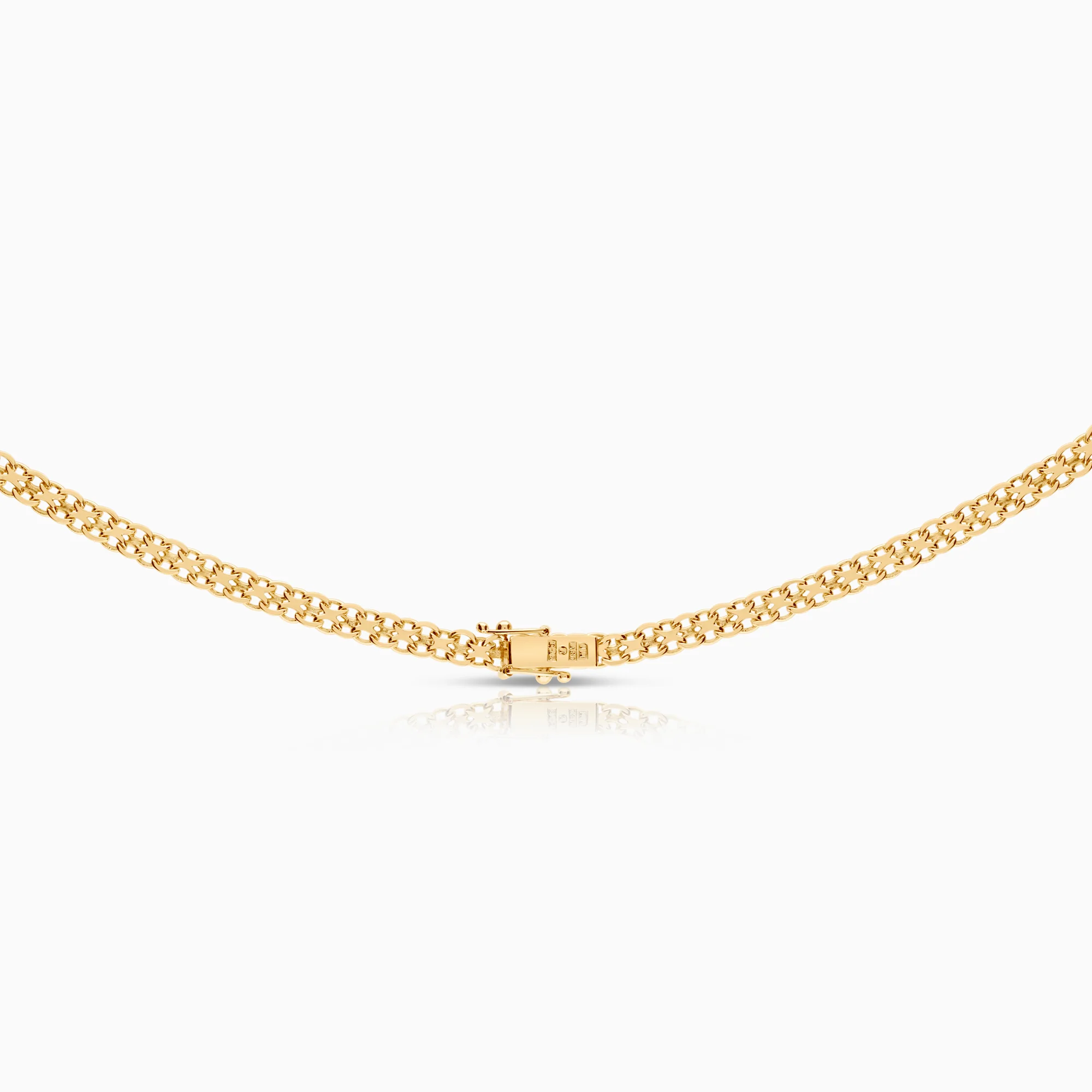 X-link necklace 14.15g 18K gold - Image 2