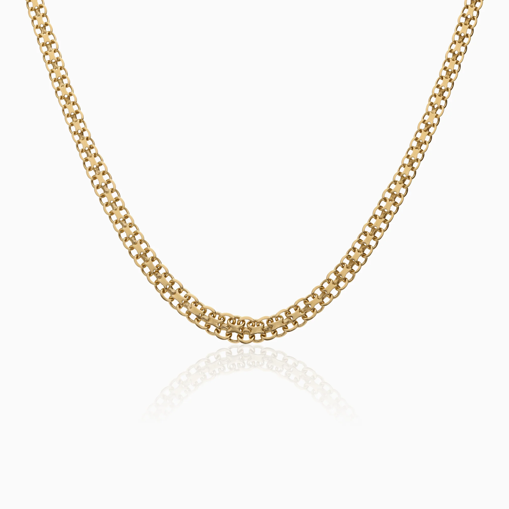 X-link Necklace 14.20g 18K gold