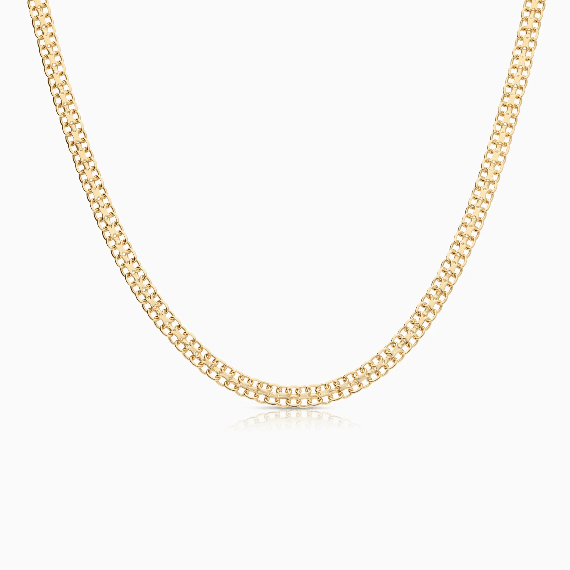 X-link necklace 16.55g 18K gold