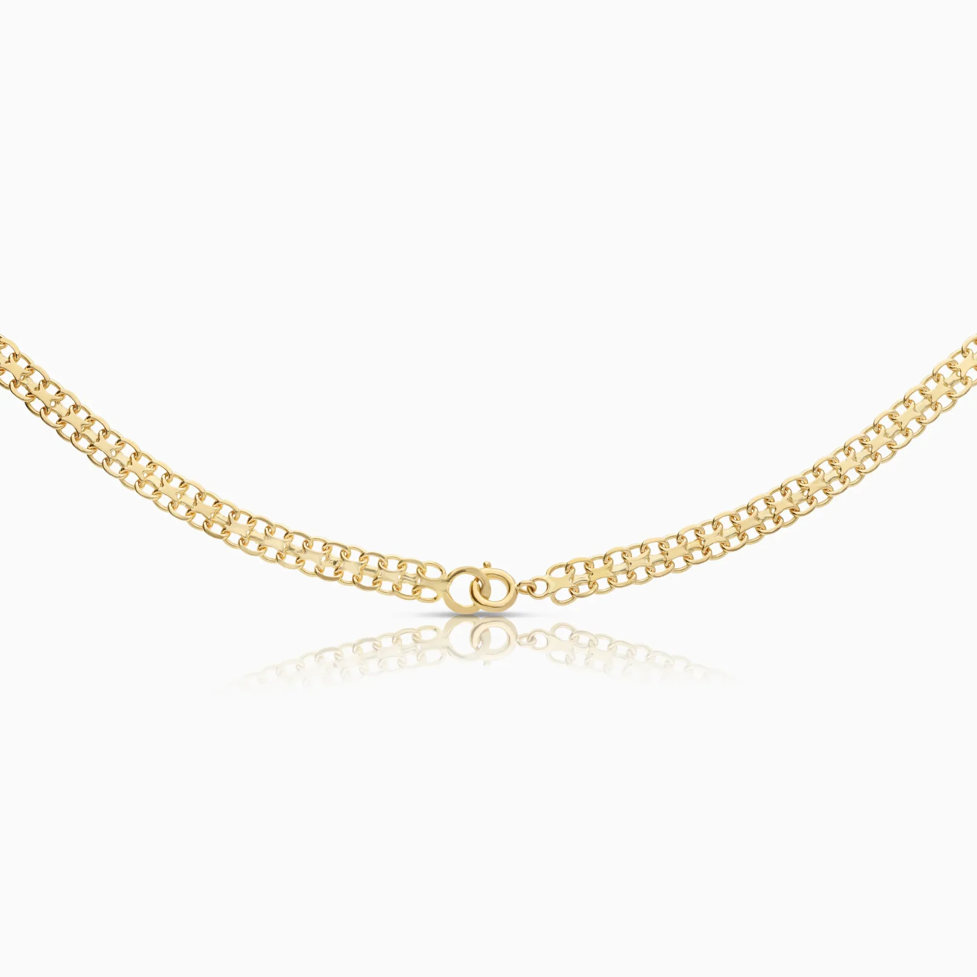 X-link necklace 16.55g 18K gold - Image 2