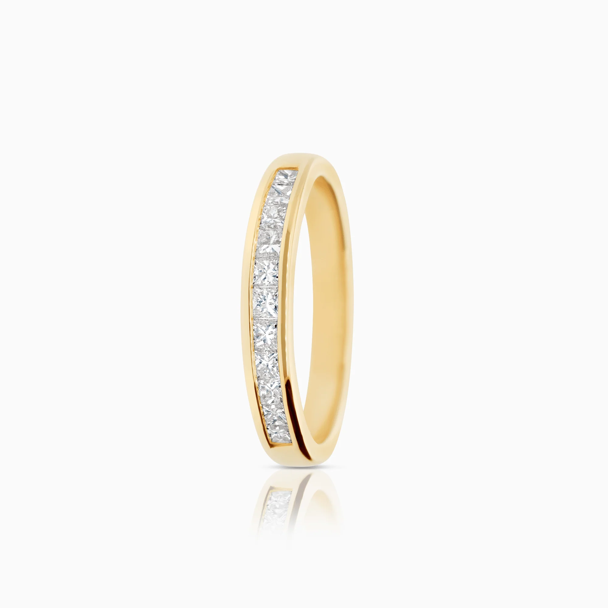 Half-eternity 0.44ct 18K
