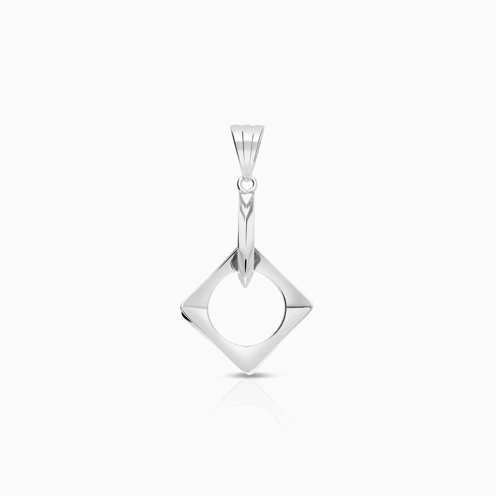 Pendant 1.10g 18K white gold