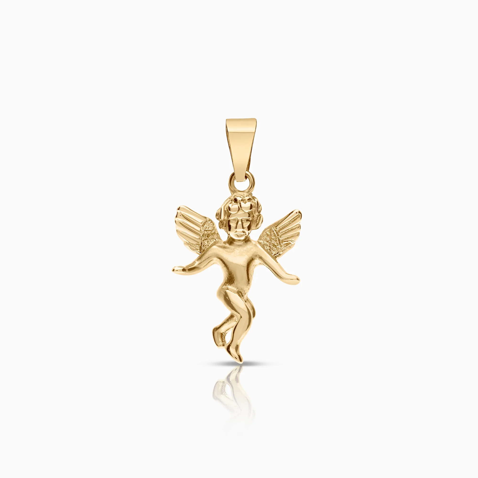 Gold angel pendant 1.70g 18K gold