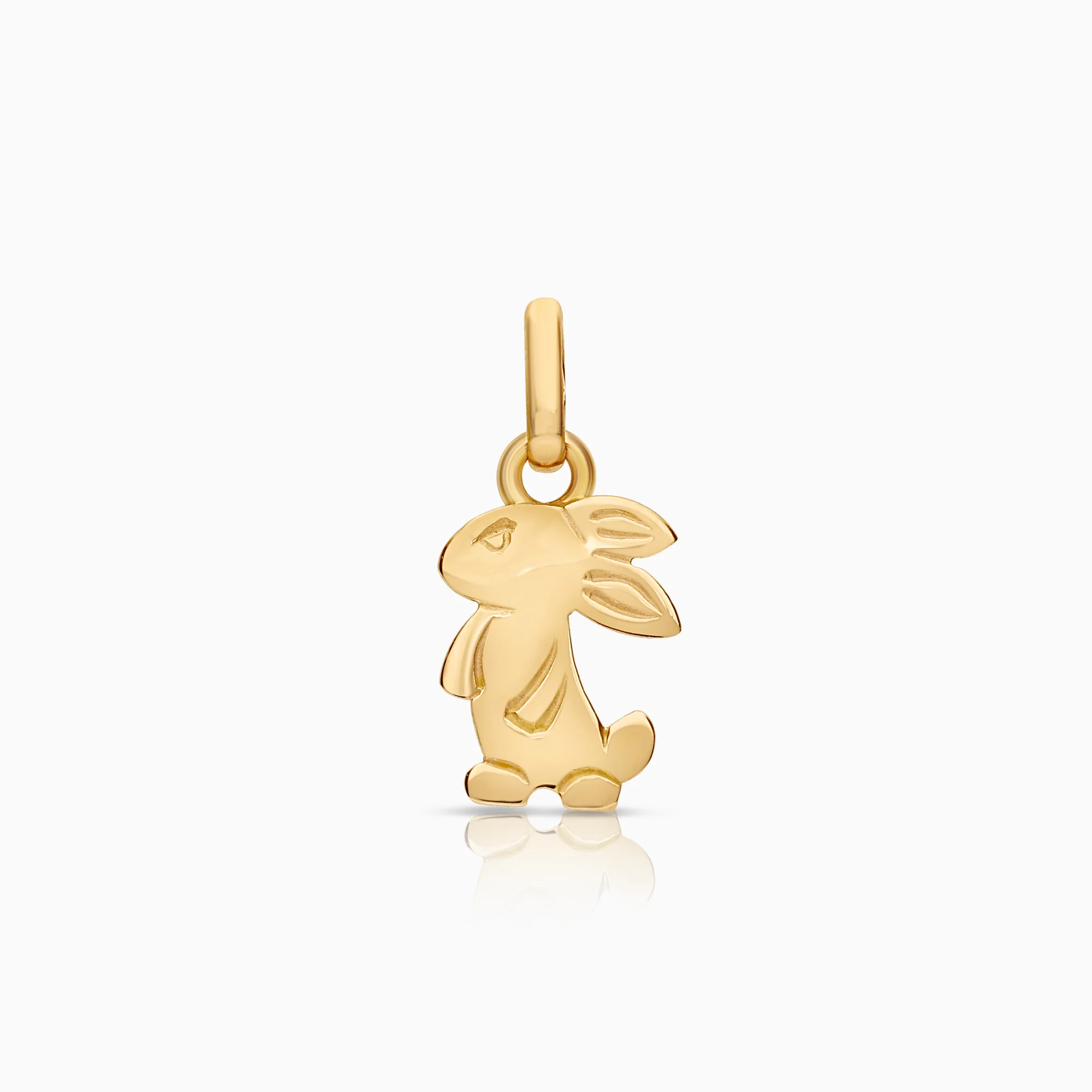 Bunny pendant 0.47g 18K gold