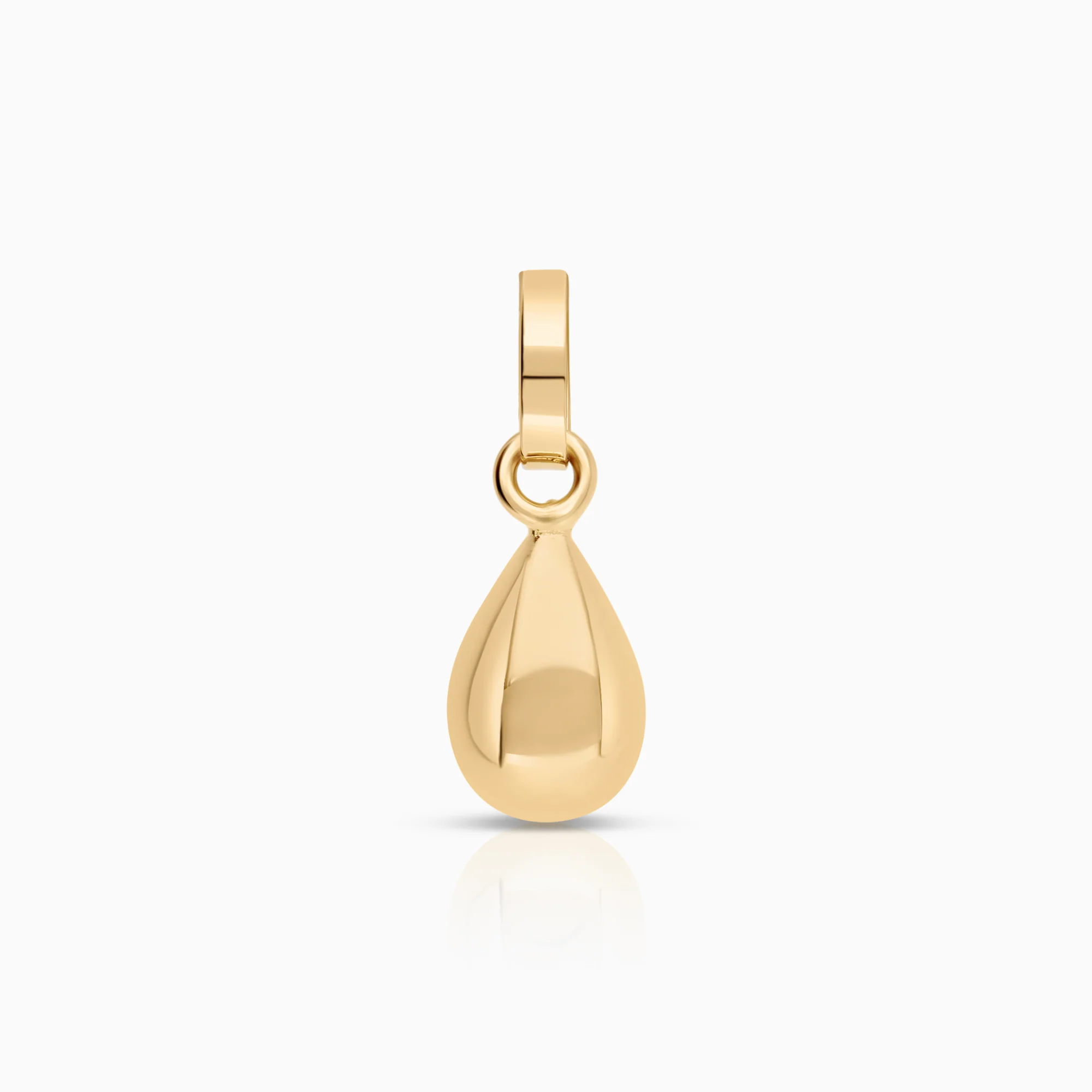 Drop pendant 0.46g 18K gold