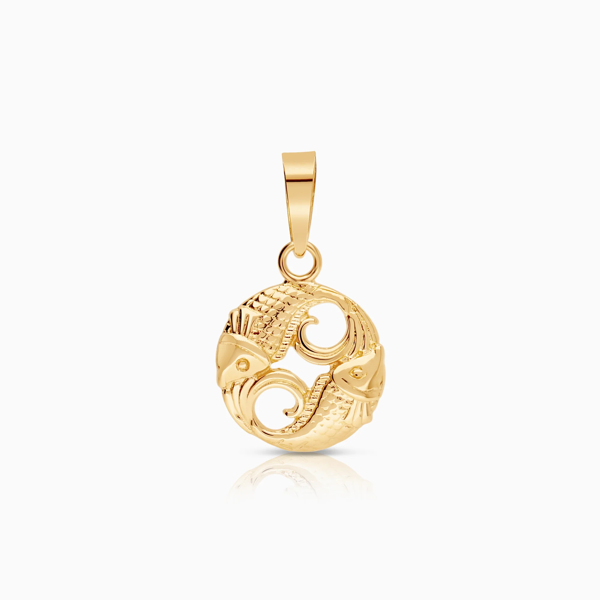 Pisces Pendant 0.60g 18K Gold