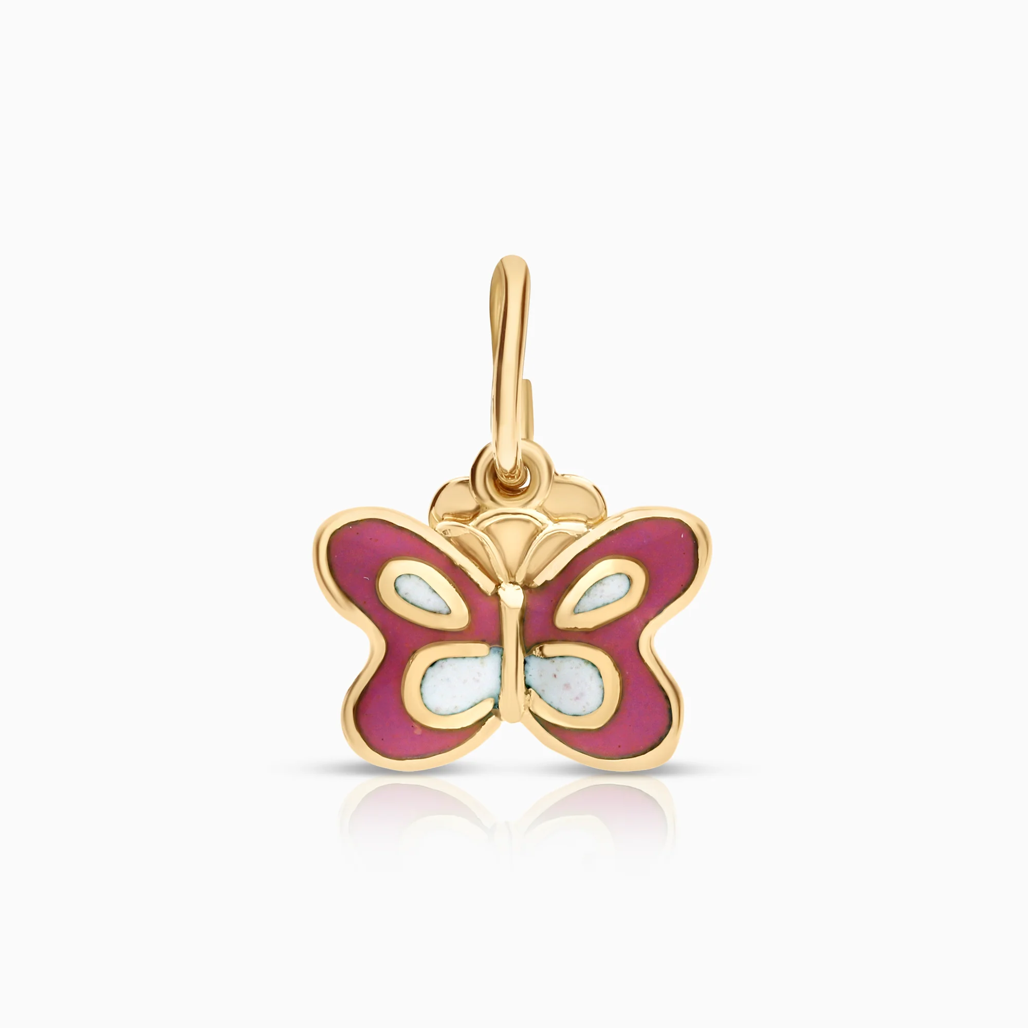 Butterfly pendant 1.02g 18K gold