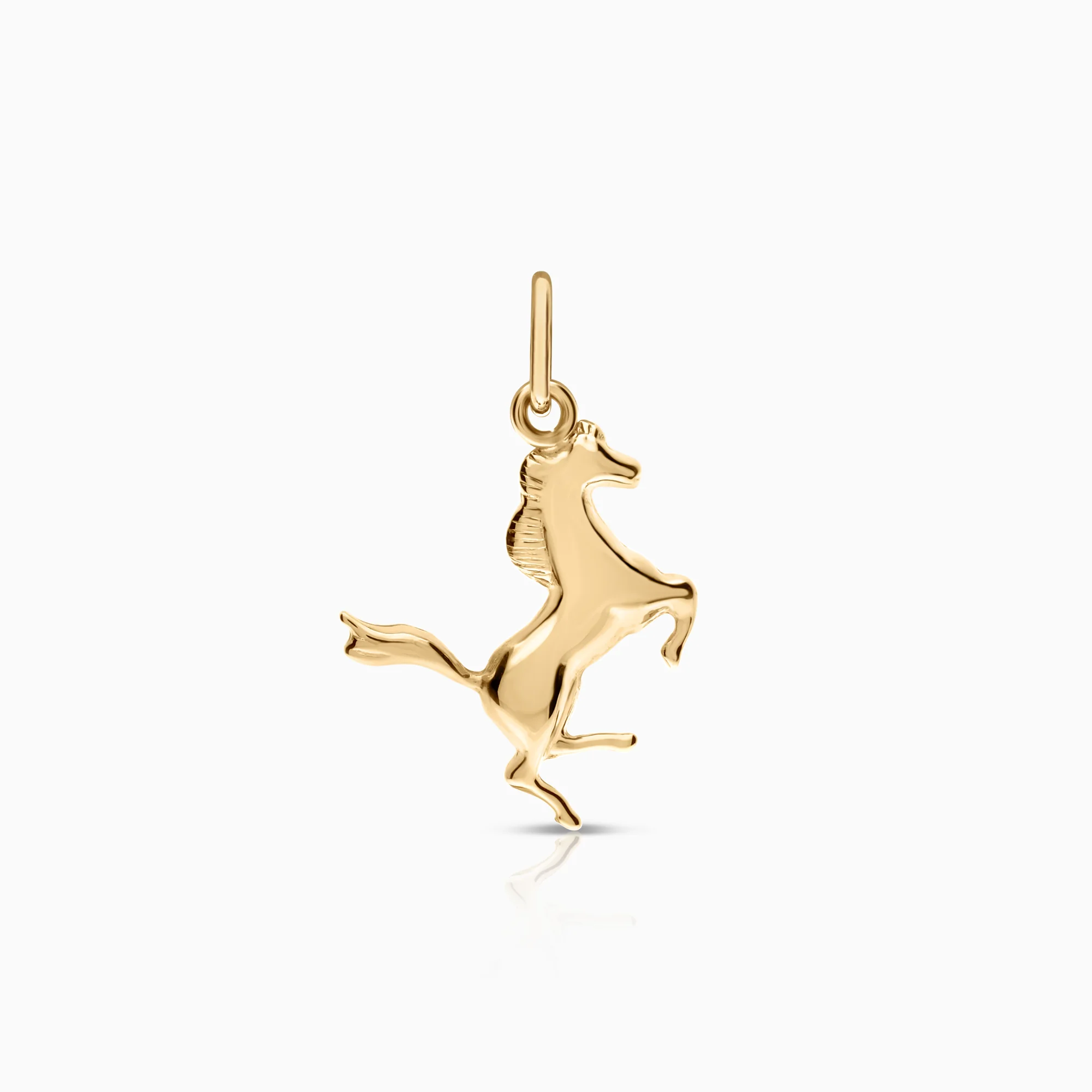 Pendant horse 0.55g 18K gold
