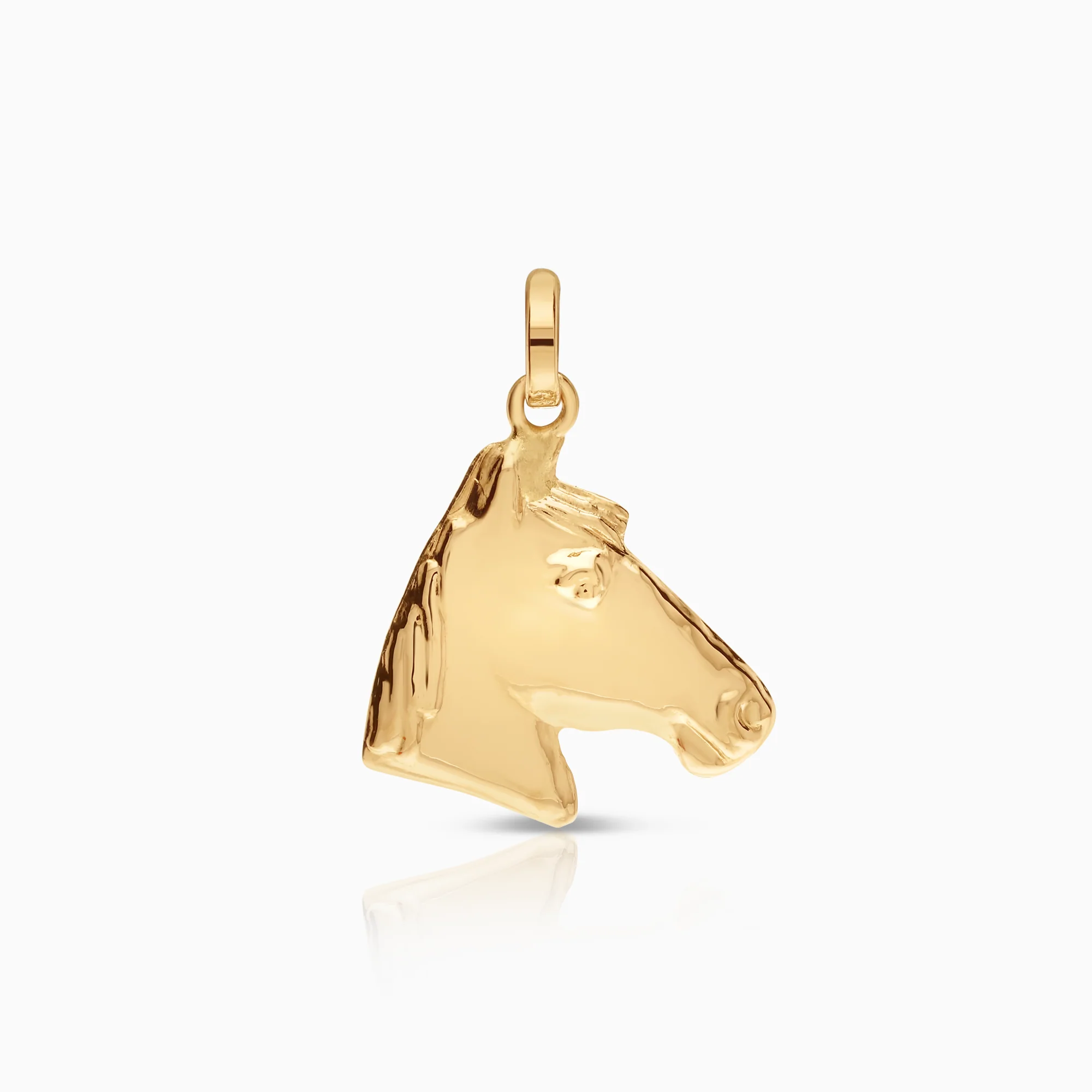 Horse pendant 0.79g 18K gold