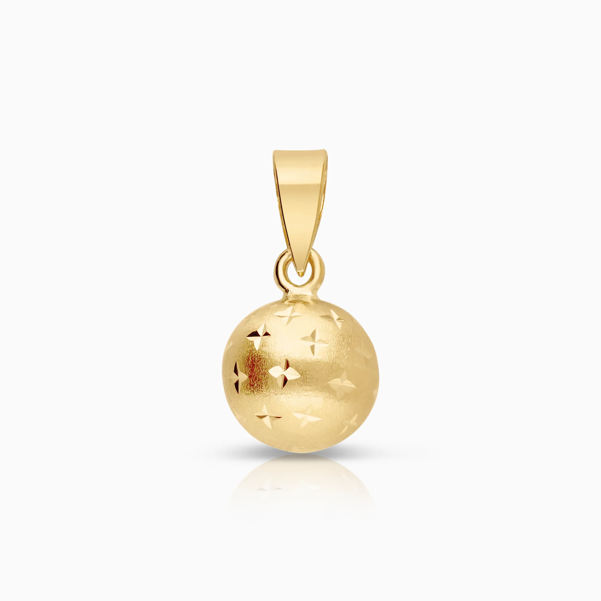 Ball pendant 0.75g 18K gold